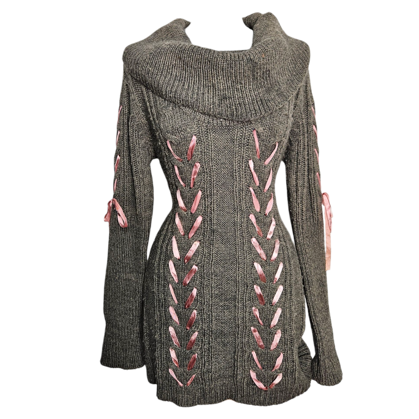 Suéter con cordones de René Derhy