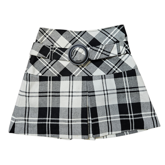 Tartan mini skirt