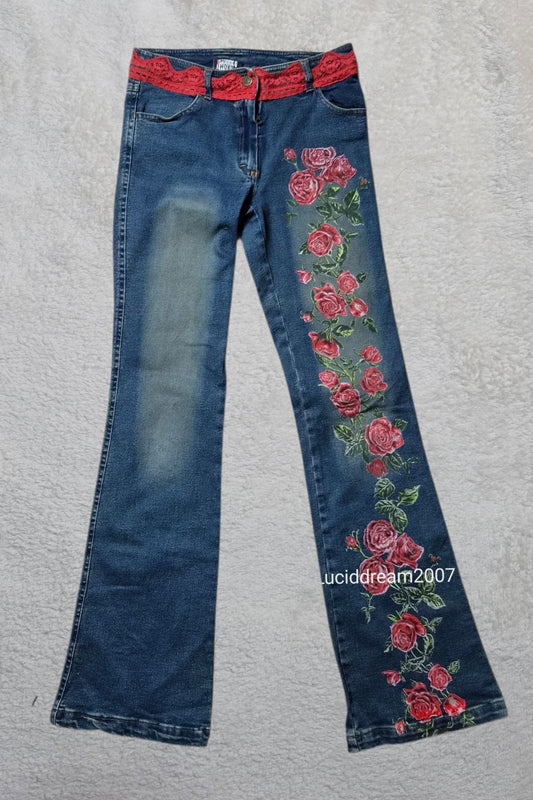 Jean Morgan de Toi motif fleurs