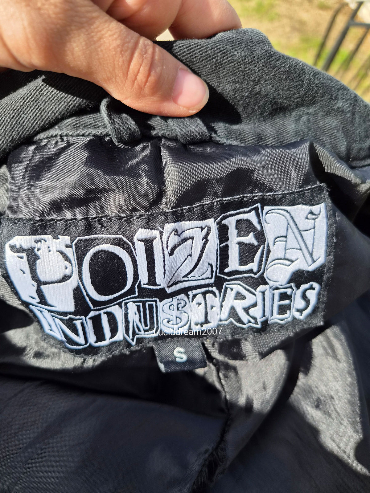 Poizen Industries strap coat