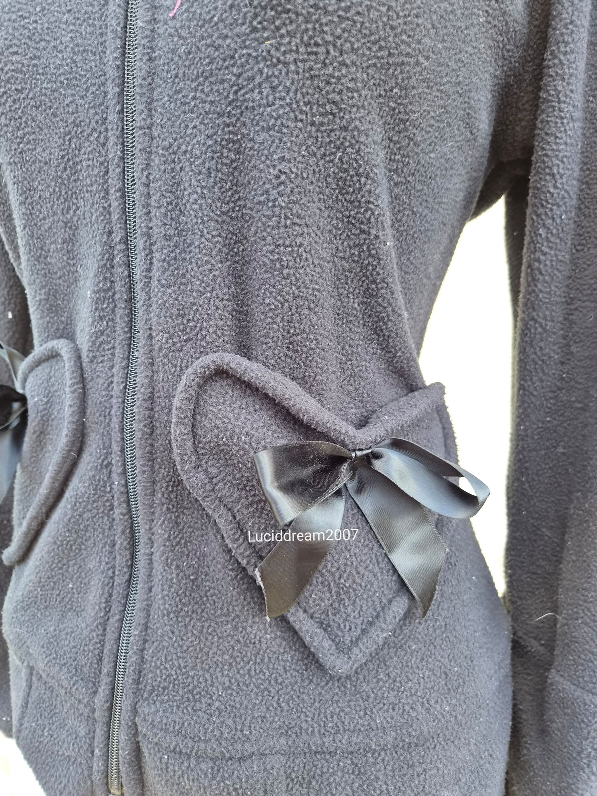Short lace-up back jacket