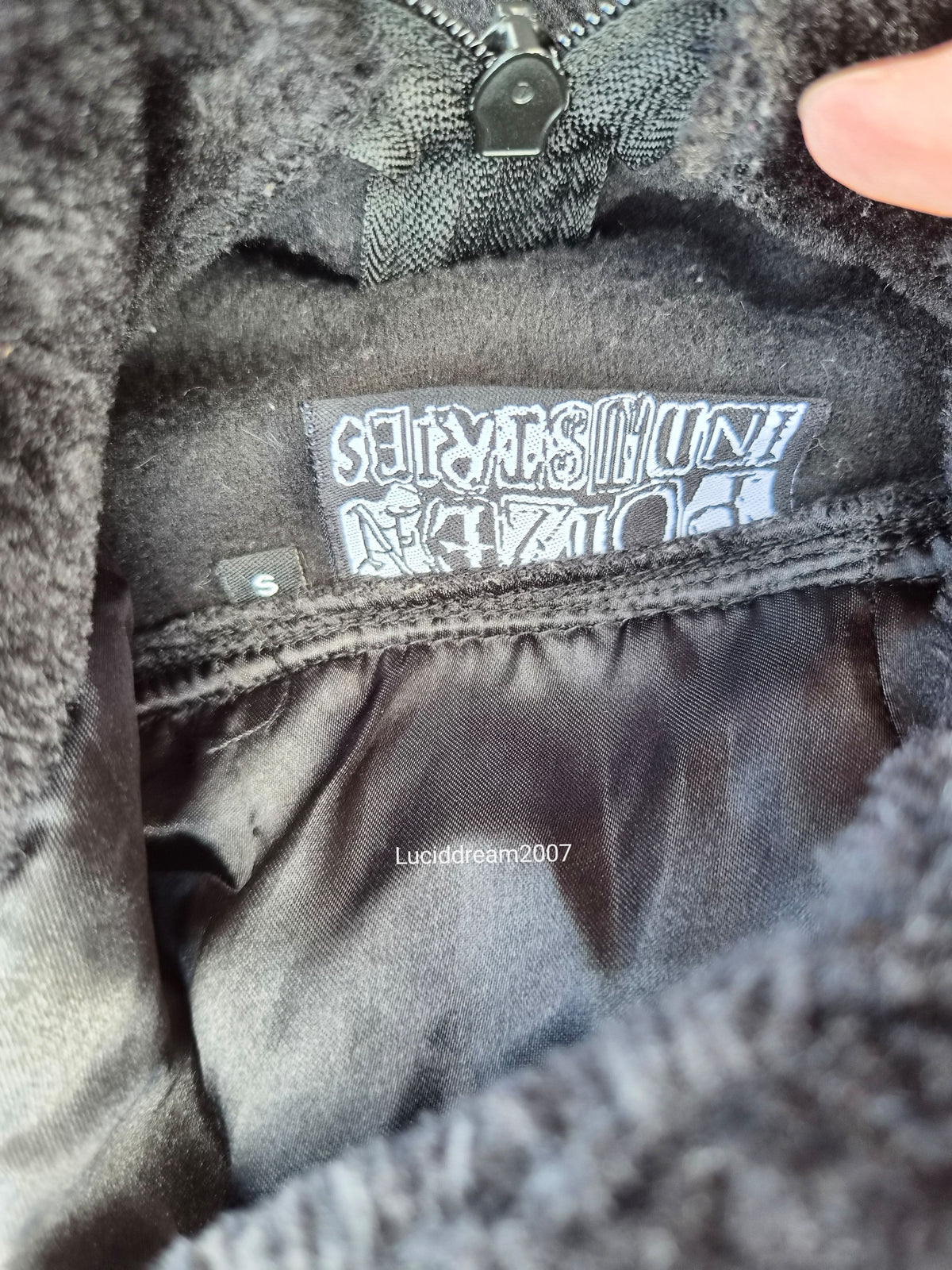 Short lace-up back jacket