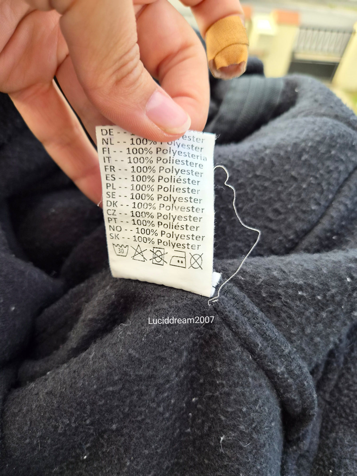 Short lace-up back jacket