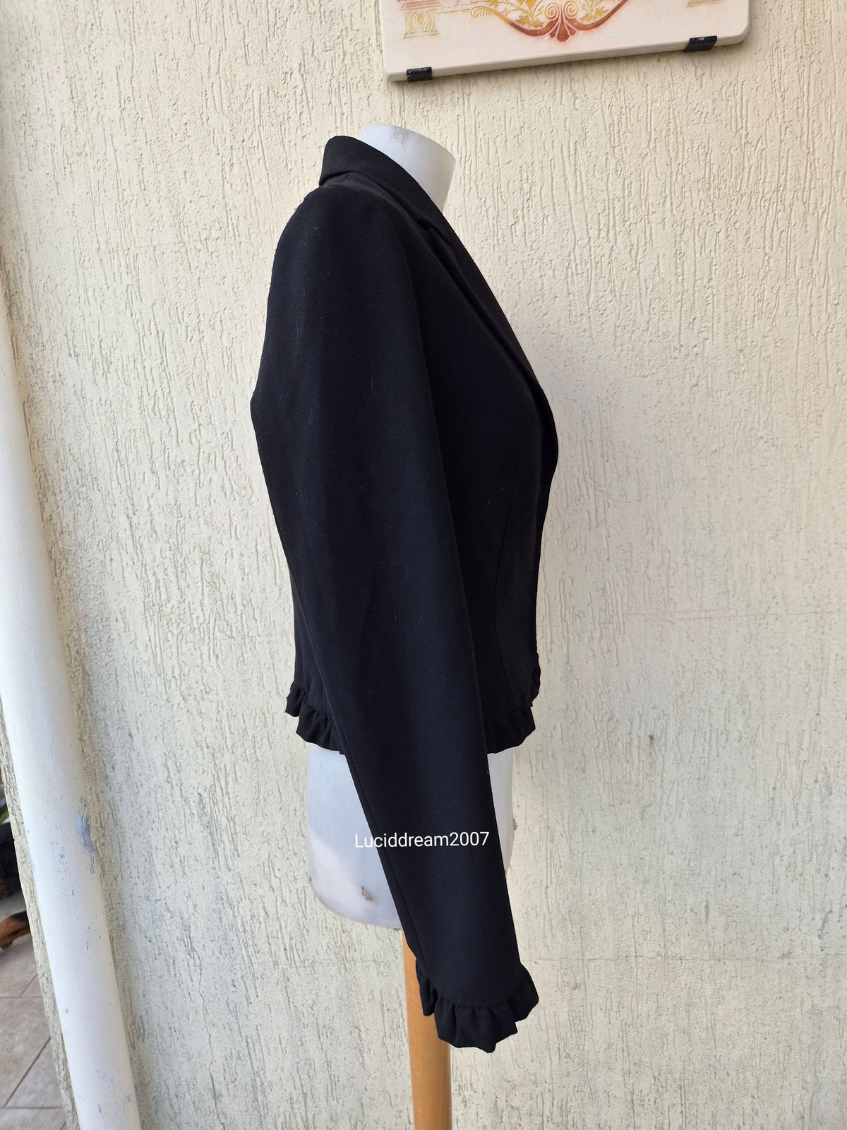Veste noire manches longues