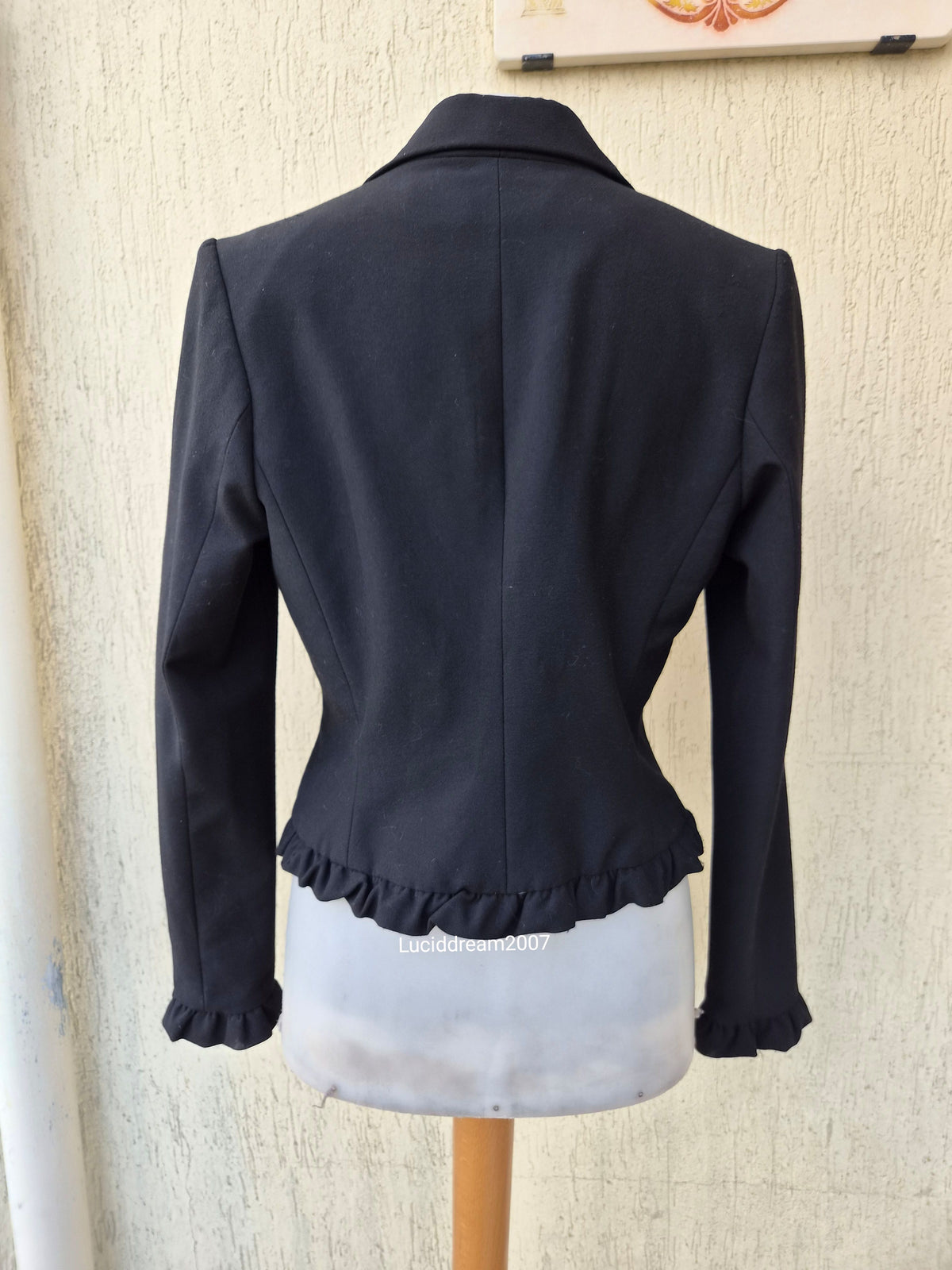 Veste noire manches longues