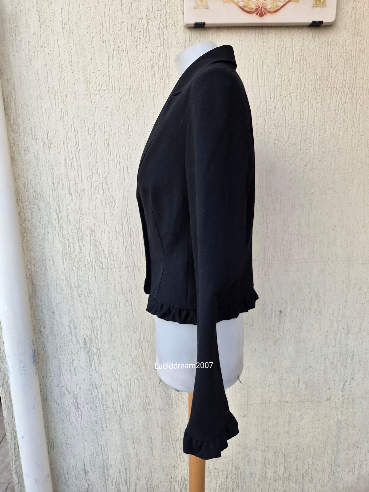 Veste noire manches longues