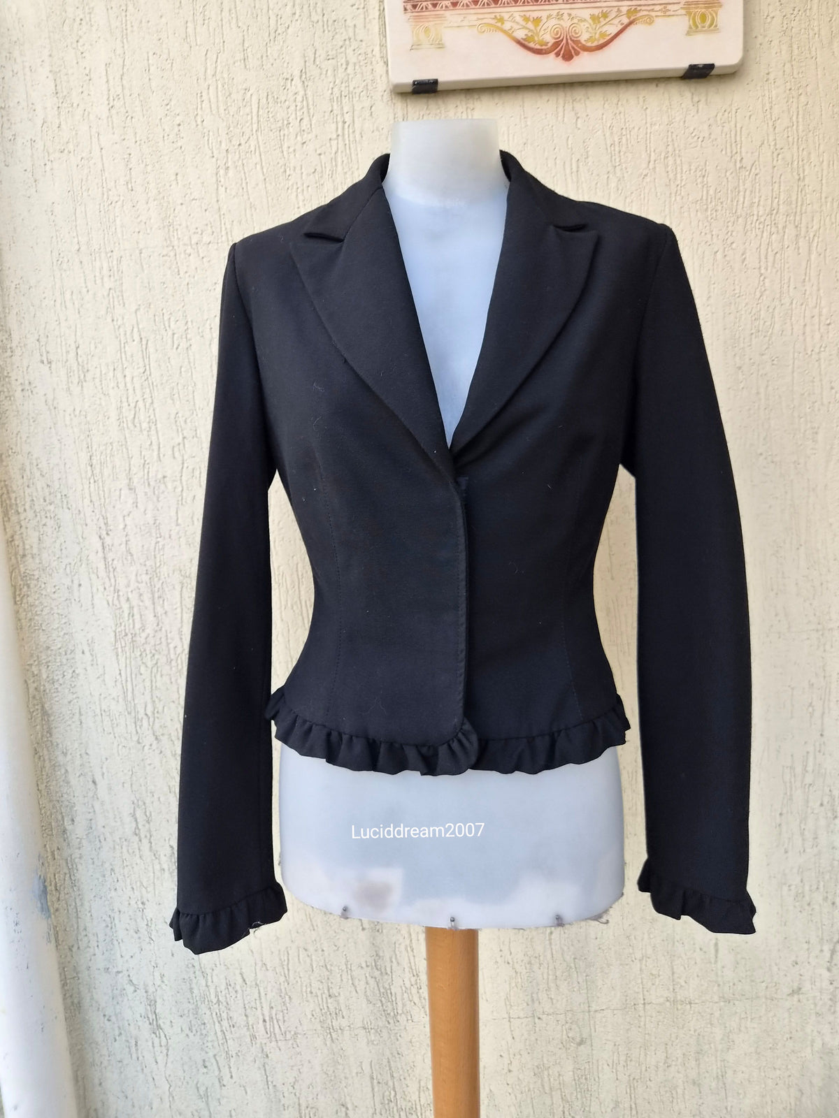 Veste noire manches longues