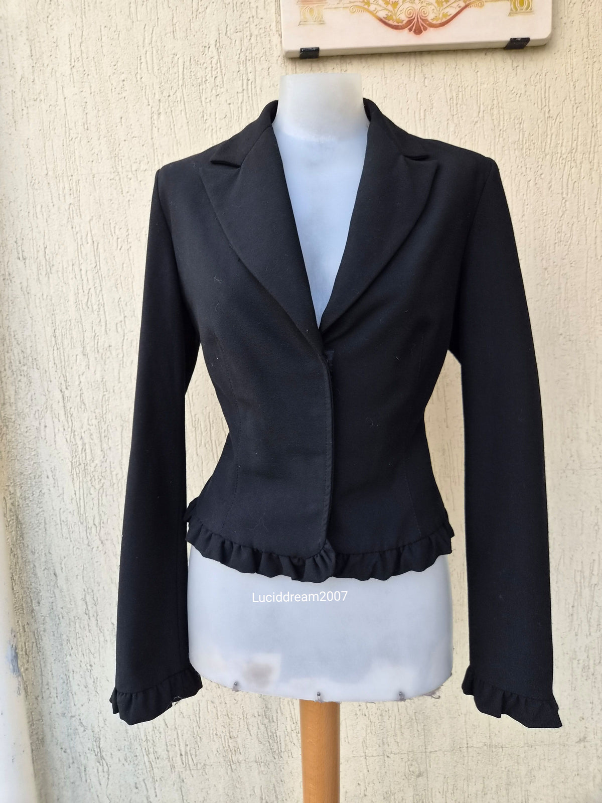 Veste noire manches longues