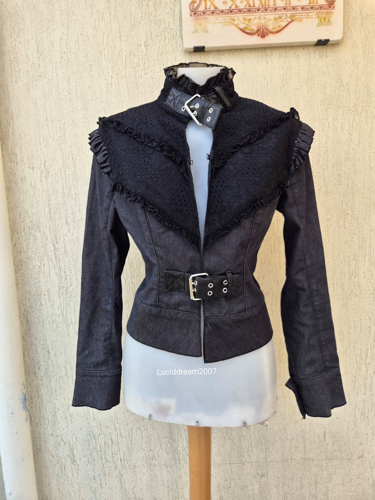 Morgan de Toi strappy jacket