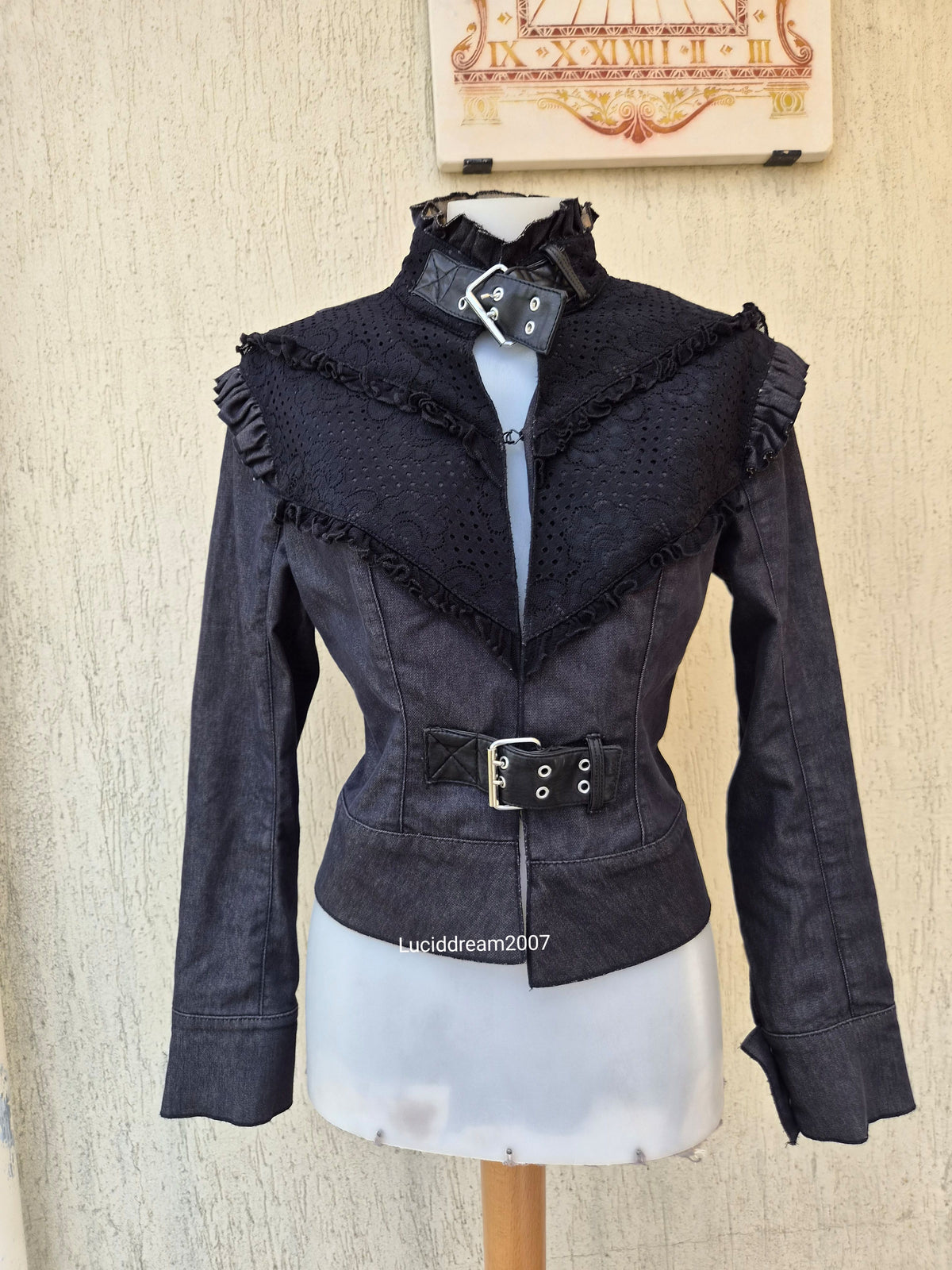Morgan de Toi strappy jacket