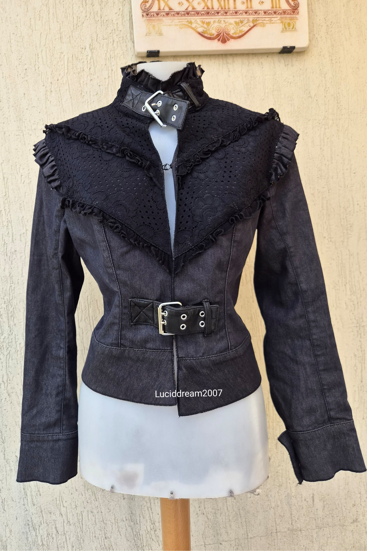 Morgan de Toi strappy jacket