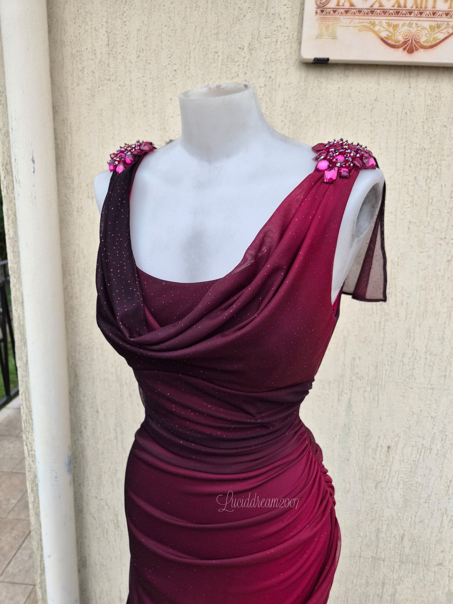 Robe rouge Betsy & Adam