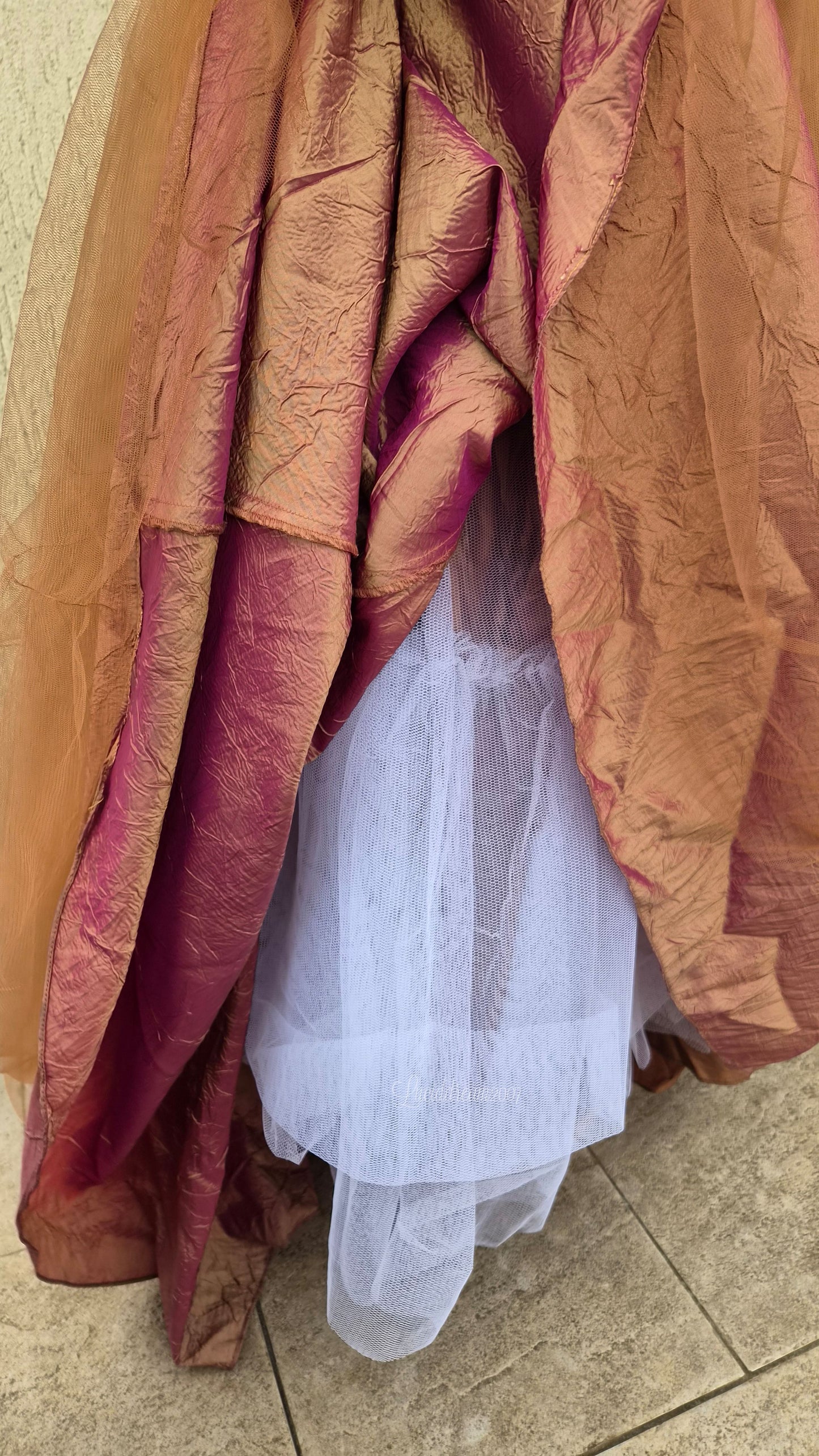 Robe dos nu brodée Bicici