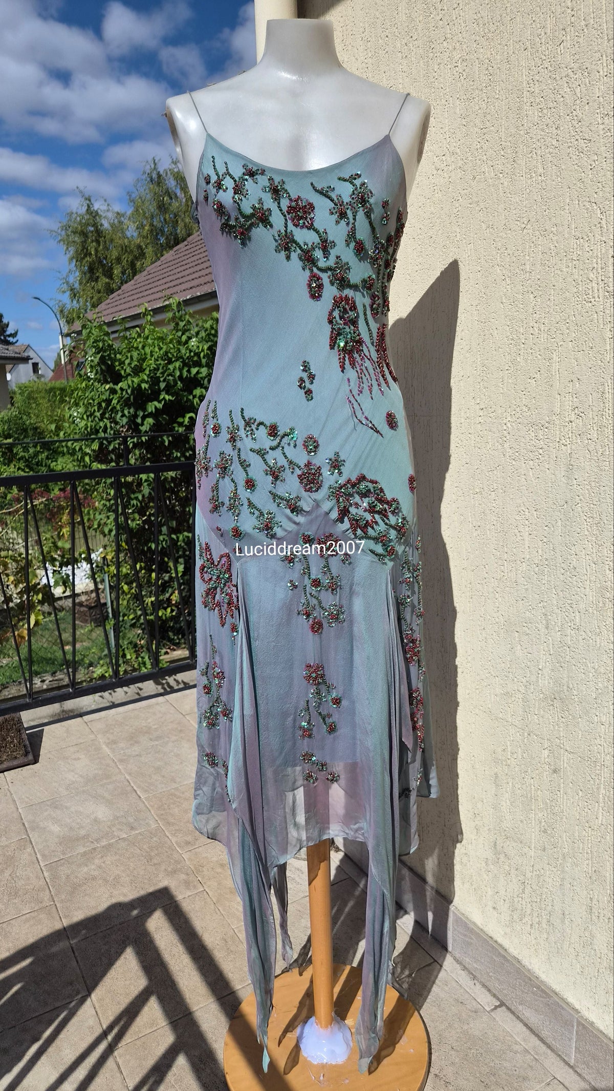 Robe en soie Aftershock