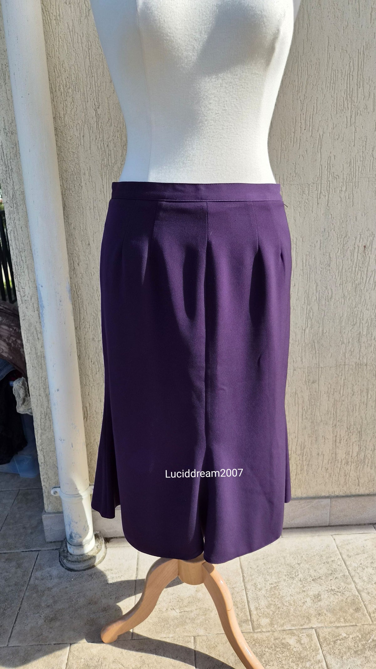 Purple skirt