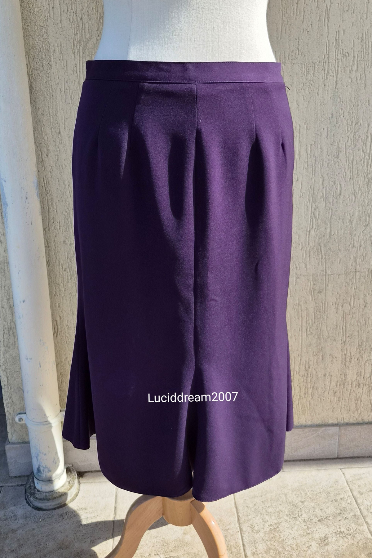 Purple skirt
