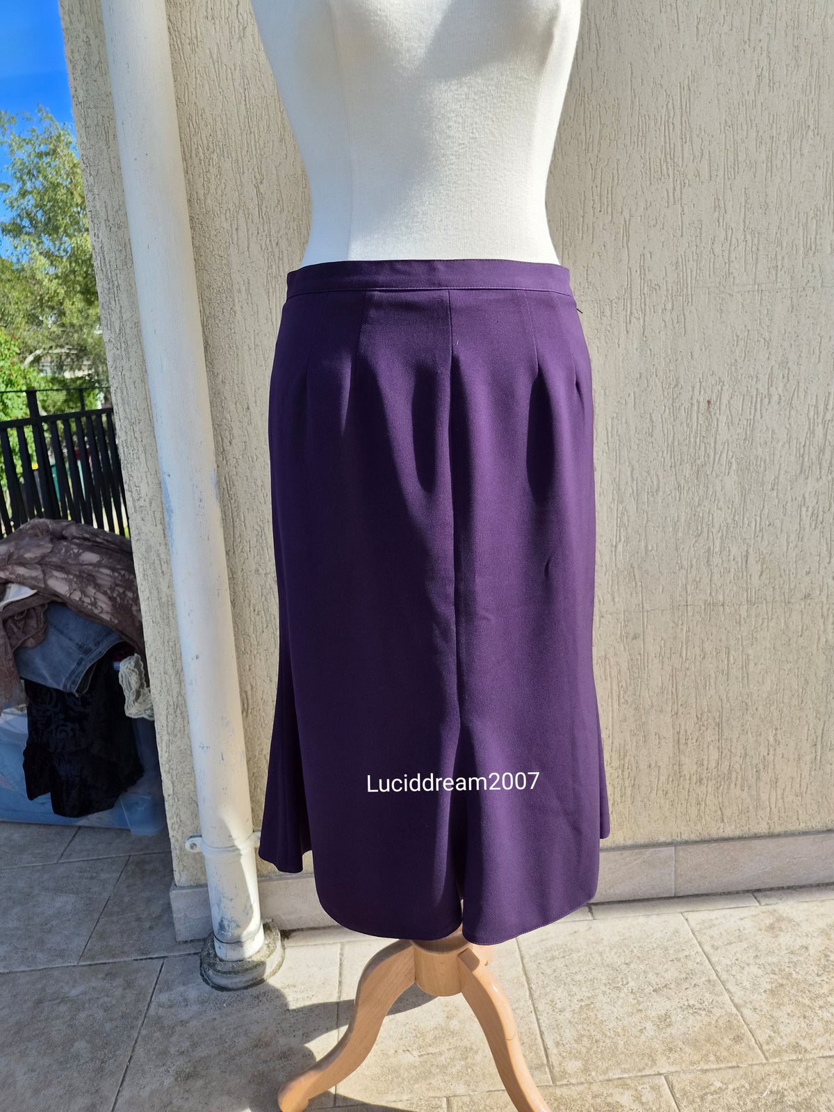 Purple skirt