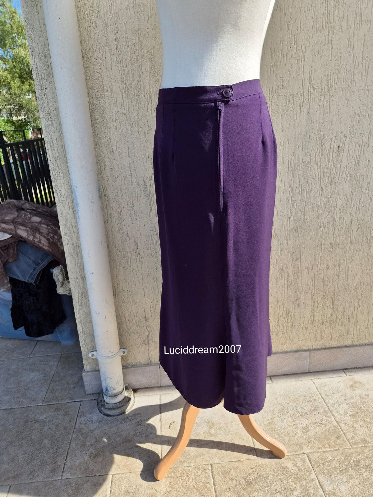 Purple skirt
