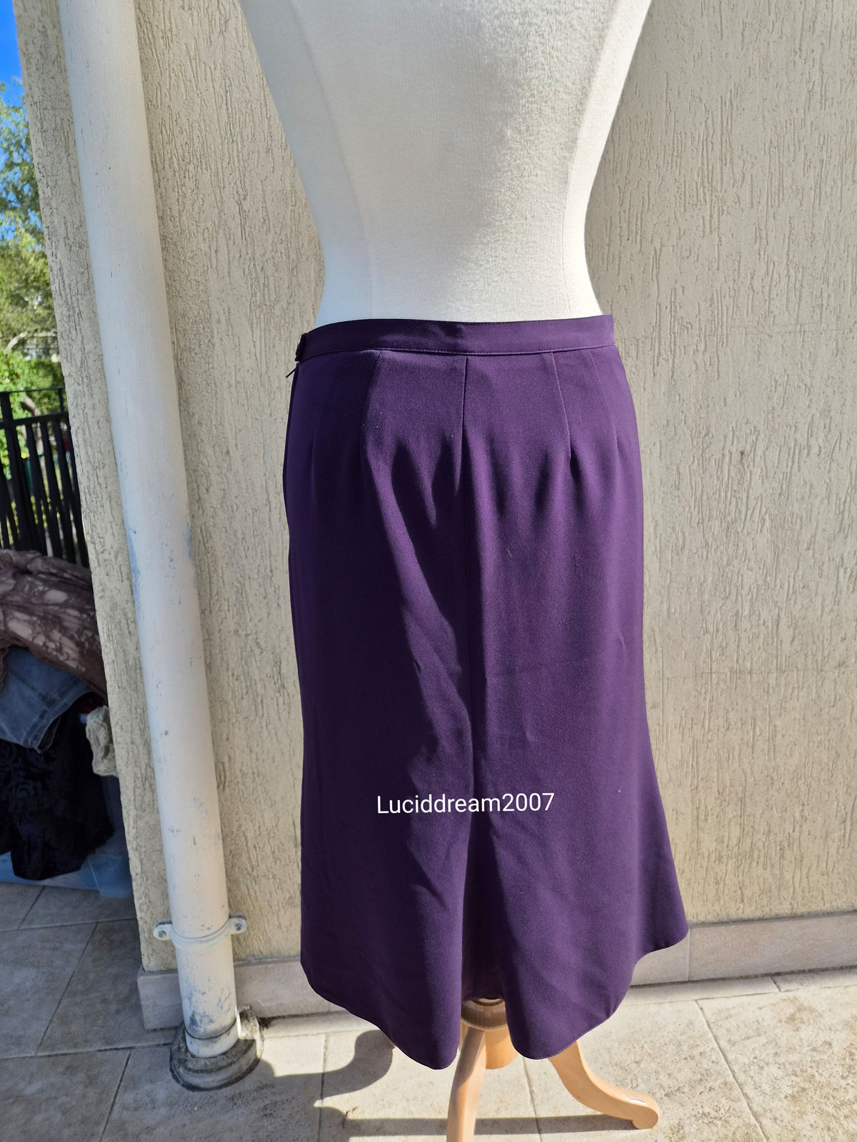 Purple skirt
