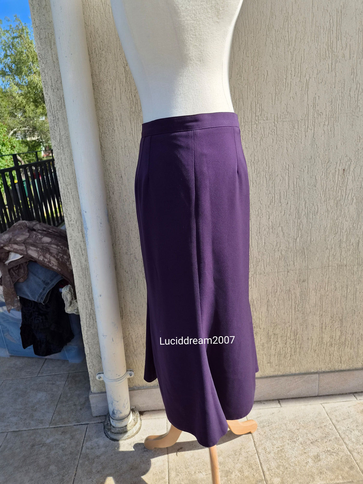 Purple skirt
