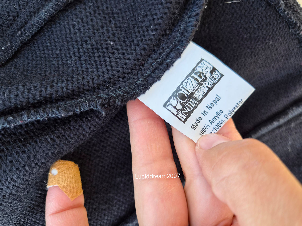 Cardigan à lacage Poizen Industries