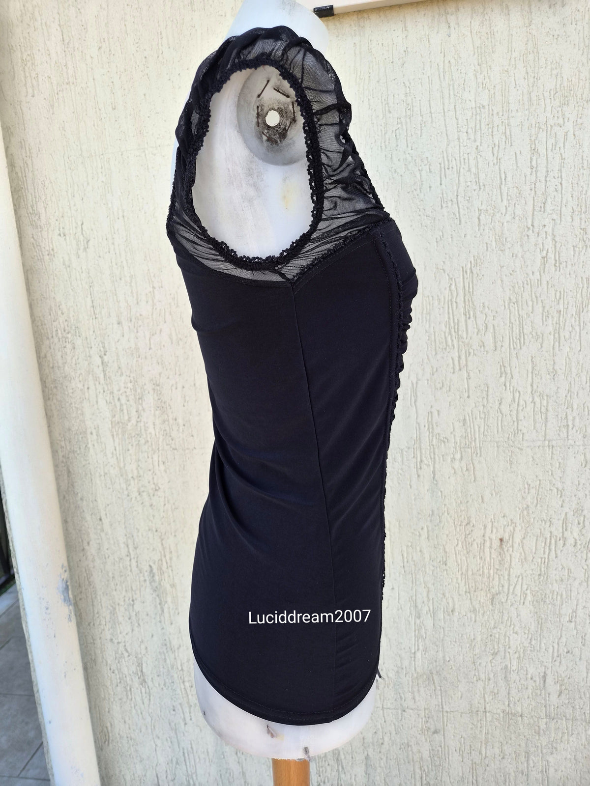 Haut esprit corset noir