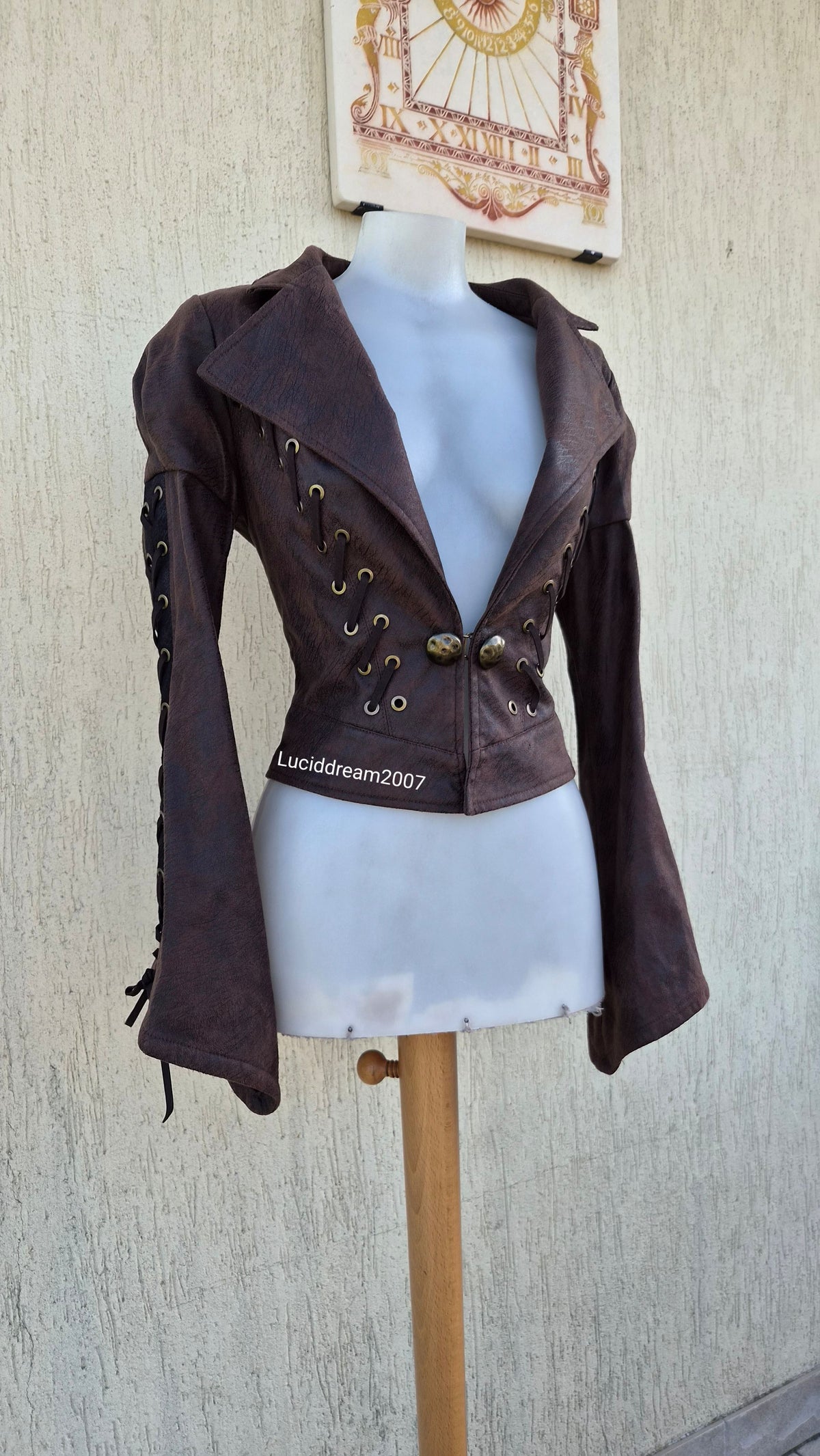Veste en similicuir Punk Rave