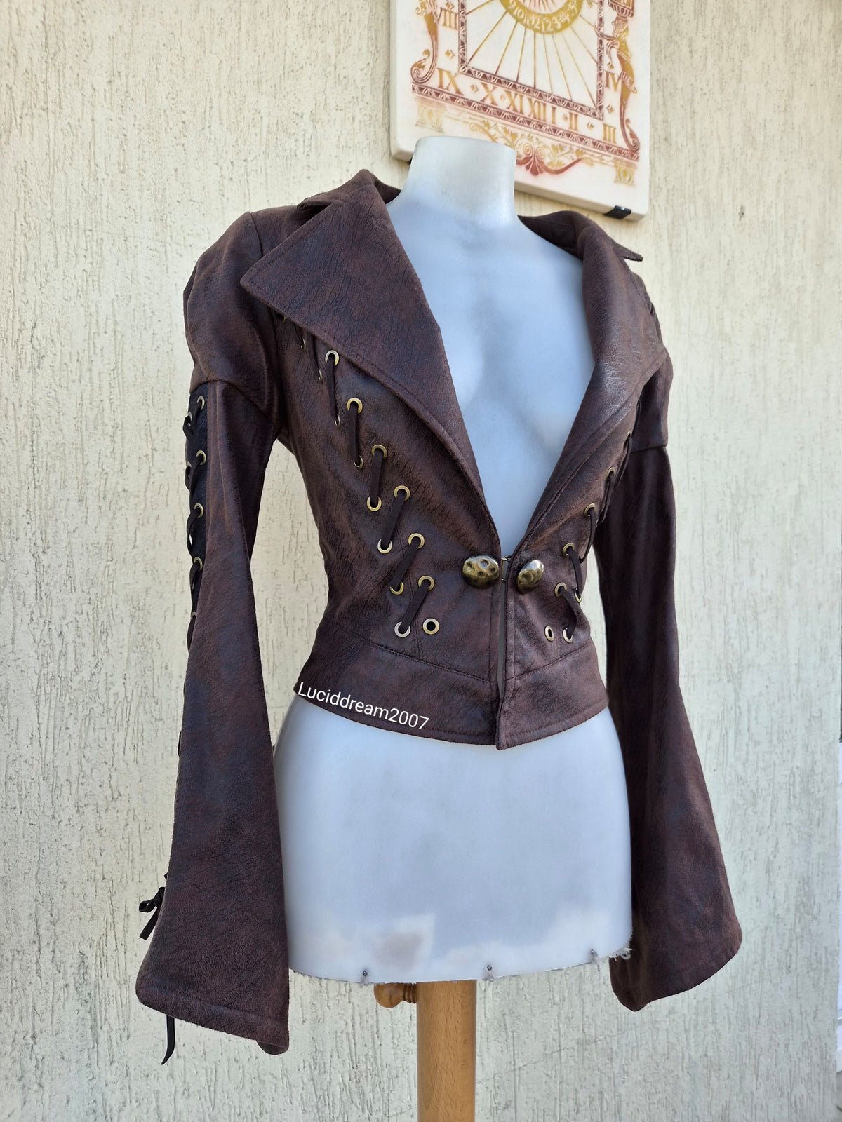 Veste en similicuir Punk Rave