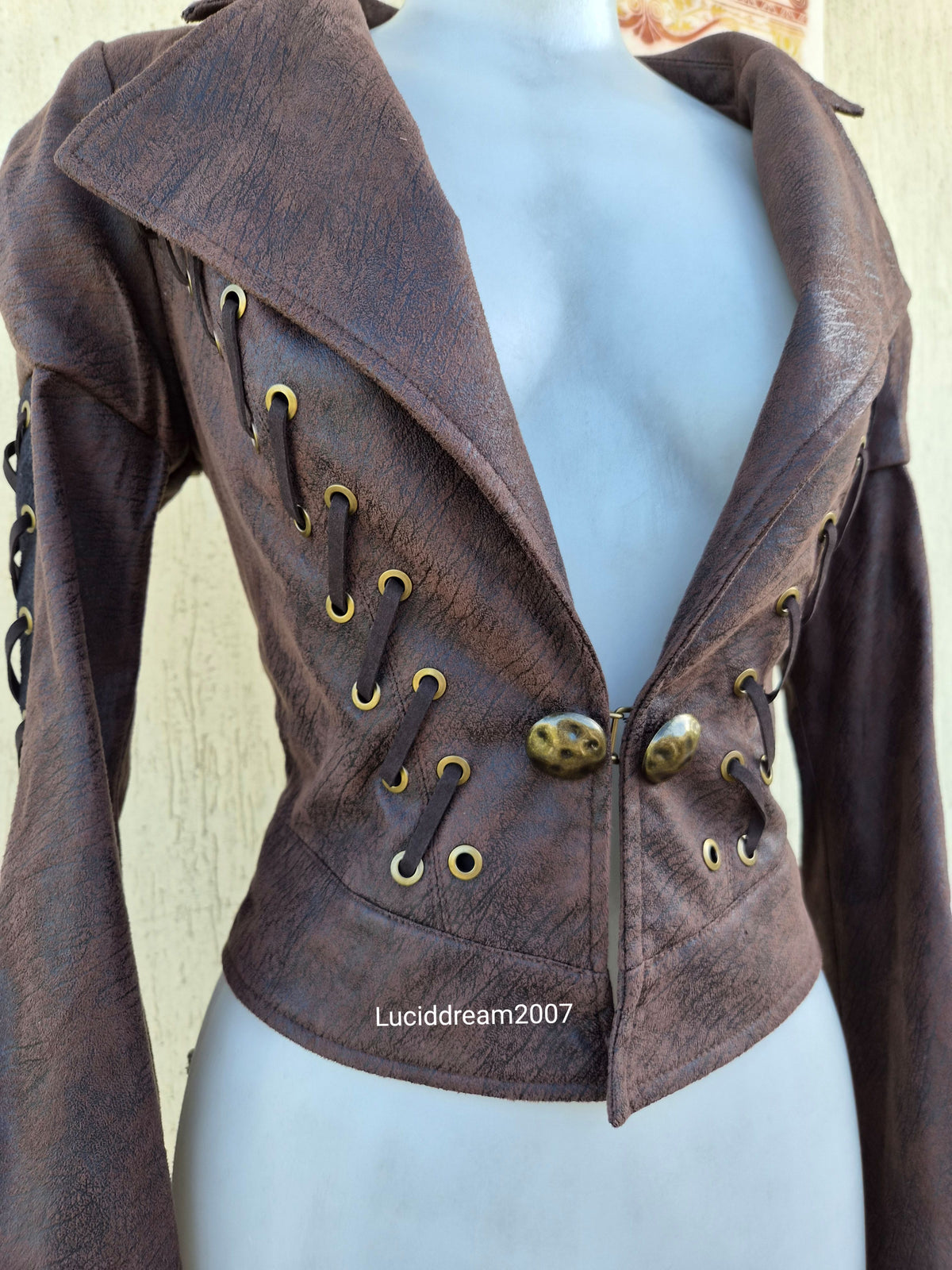 Veste en similicuir Punk Rave