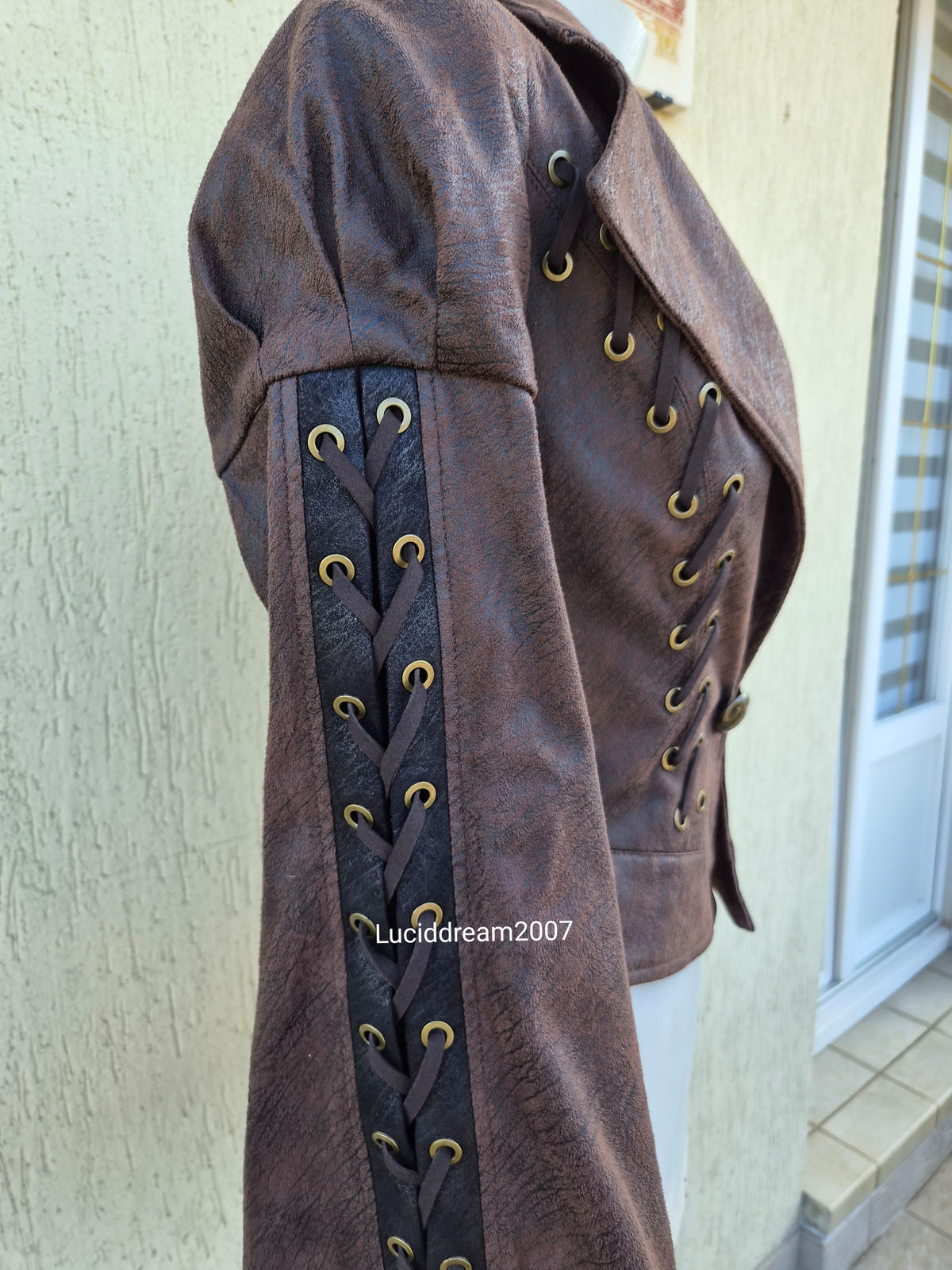 Veste en similicuir Punk Rave
