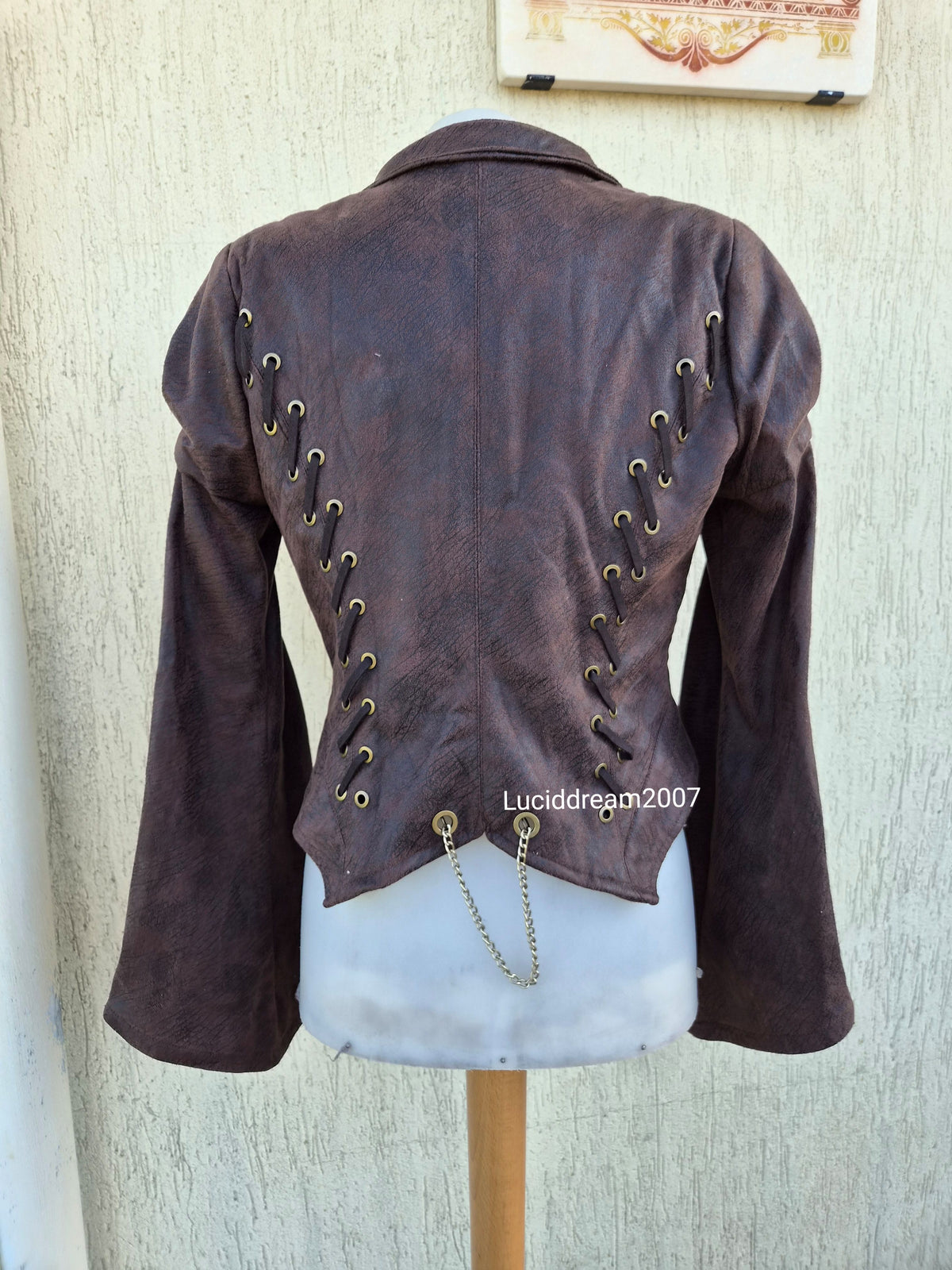 Veste en similicuir Punk Rave