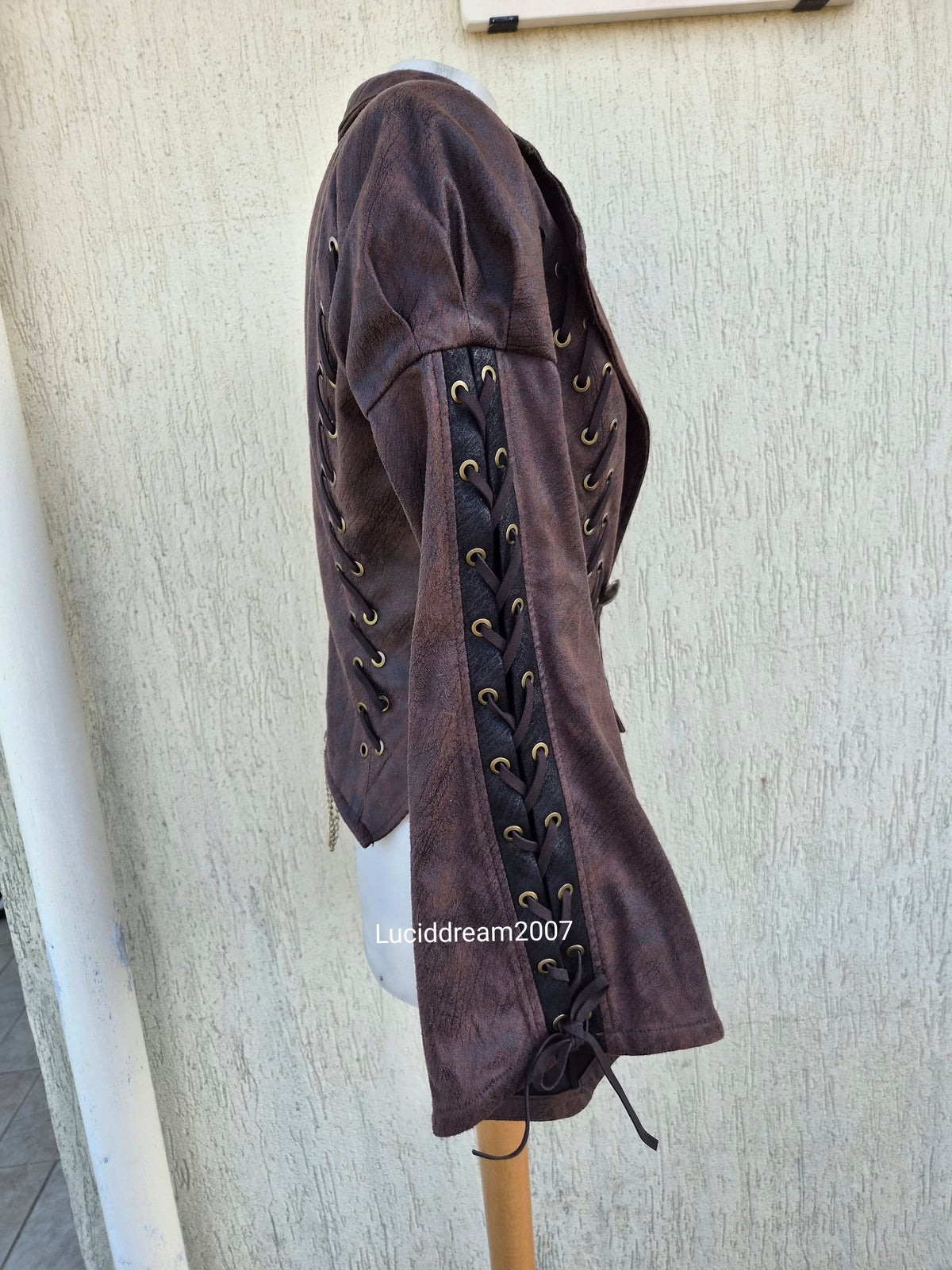 Veste en similicuir Punk Rave