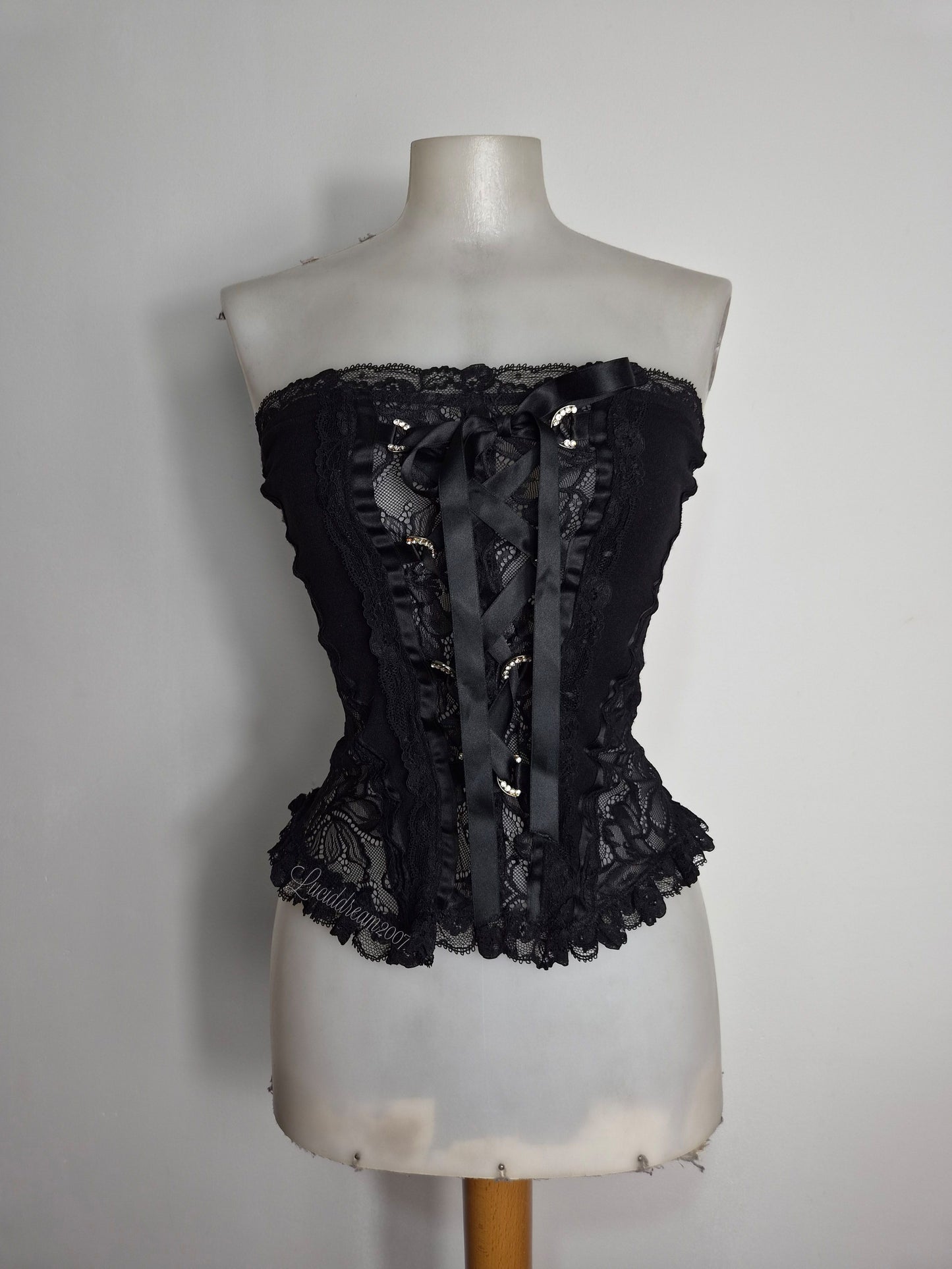 Bustier esprit lingerie