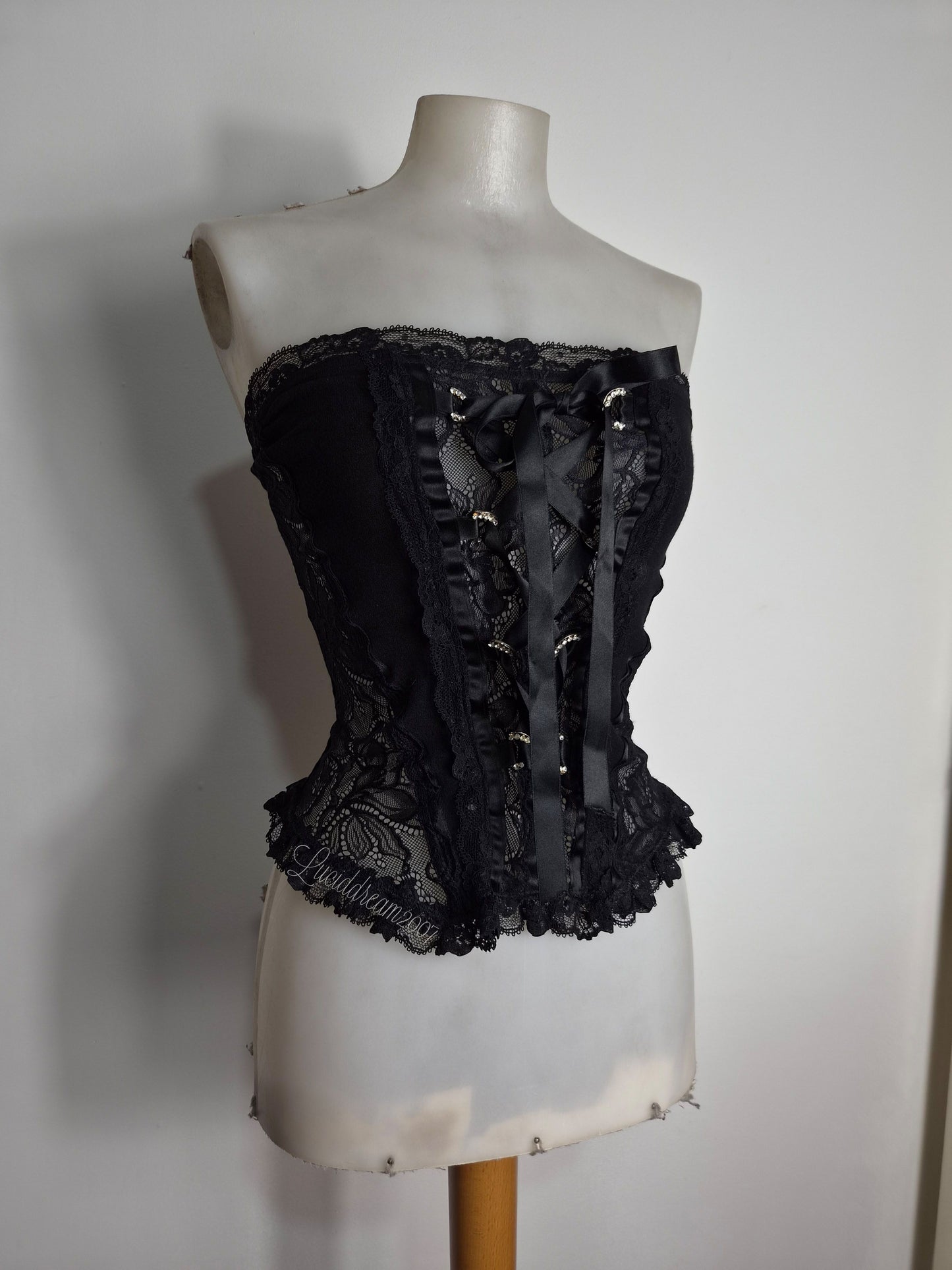 Bustier esprit lingerie