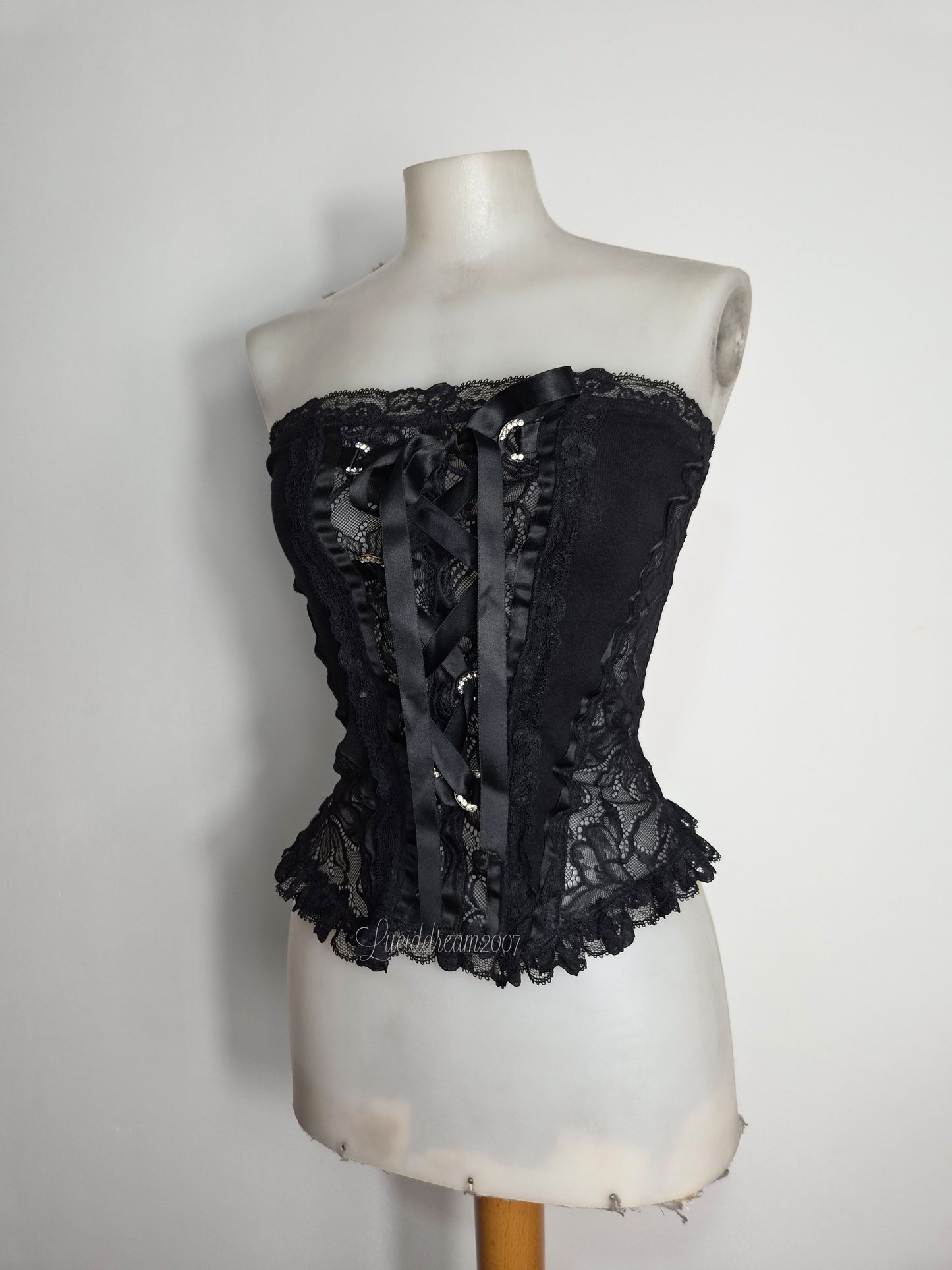 Bustier esprit lingerie