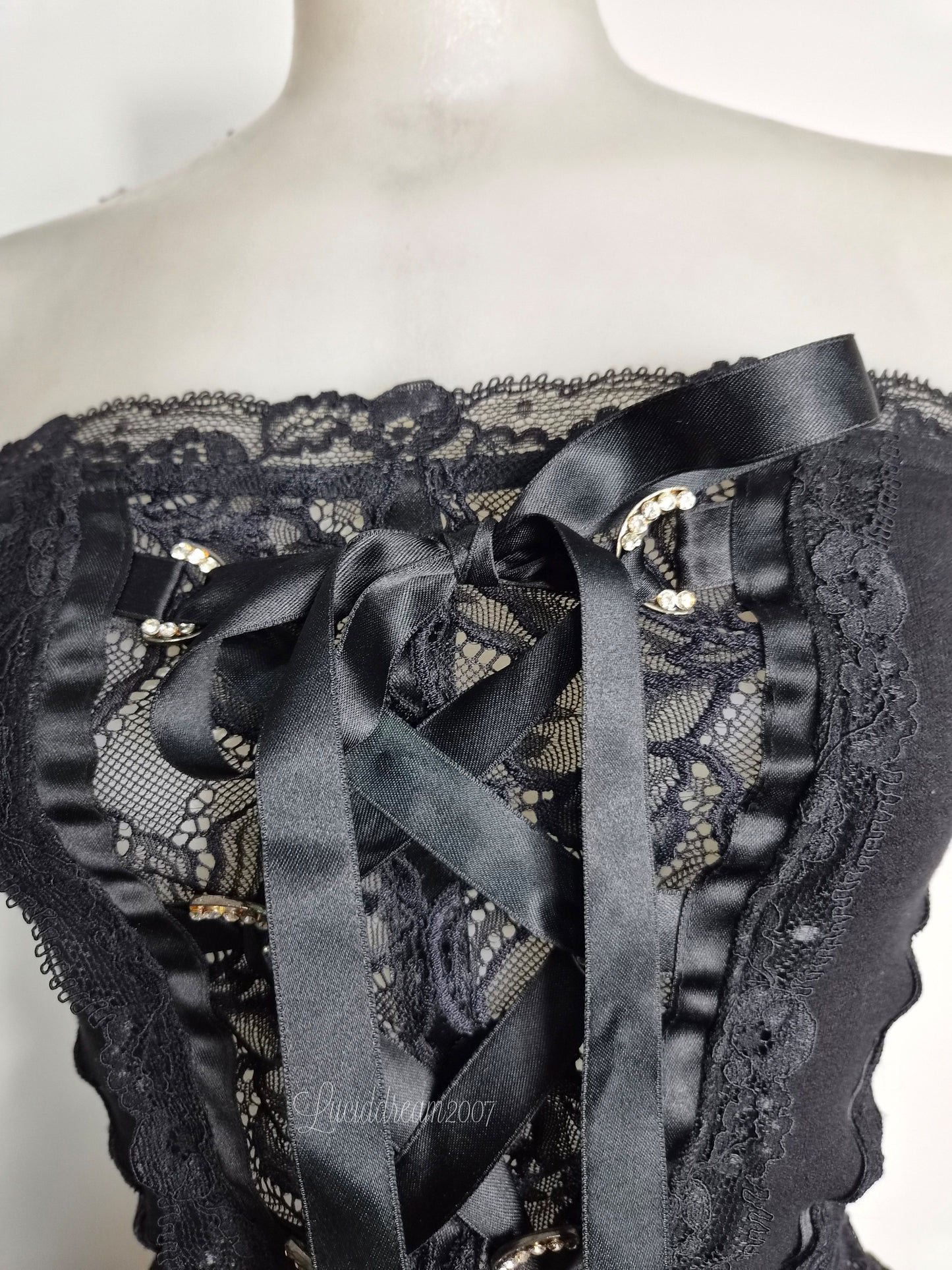 Bustier esprit lingerie