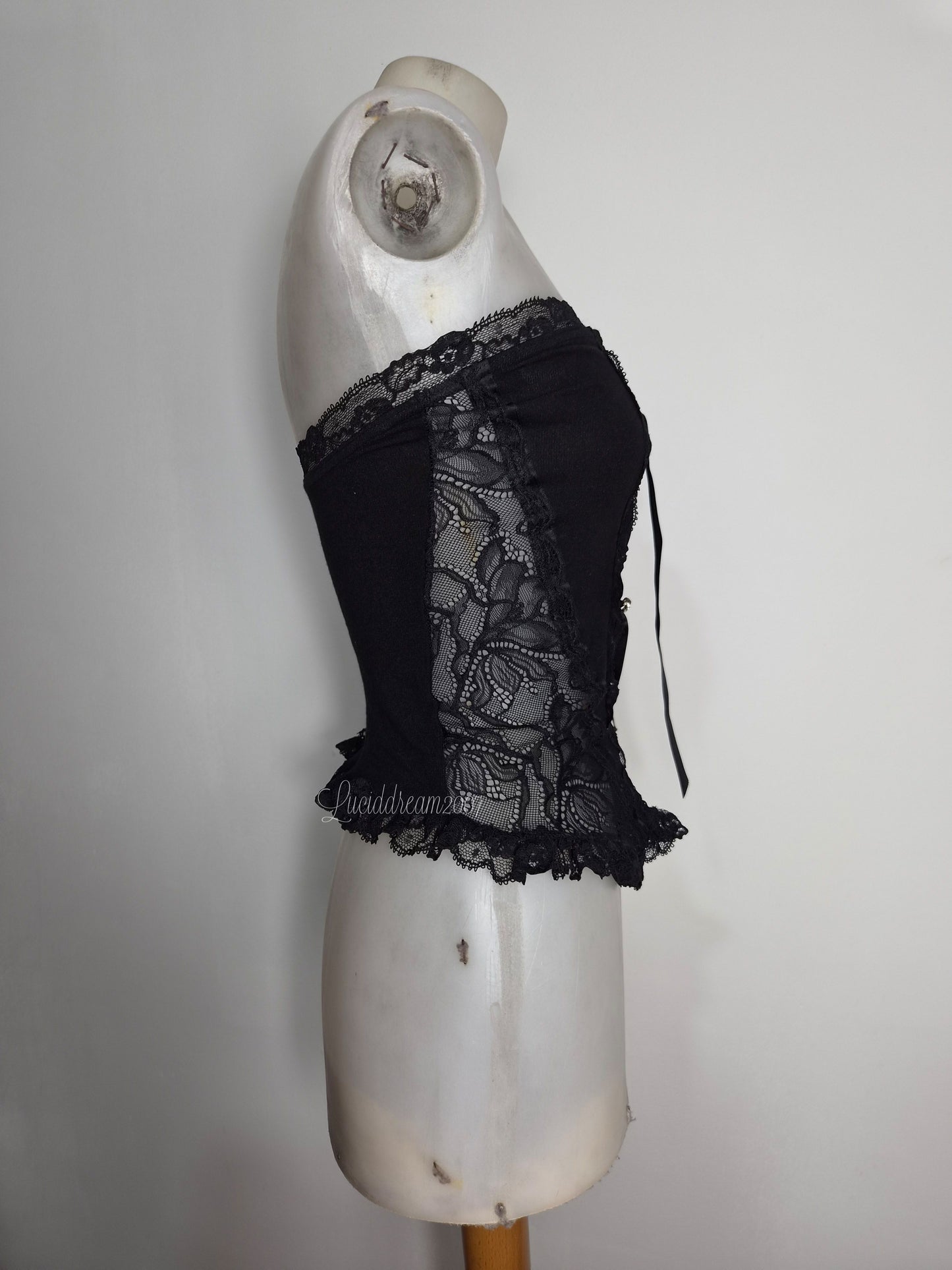 Bustier esprit lingerie