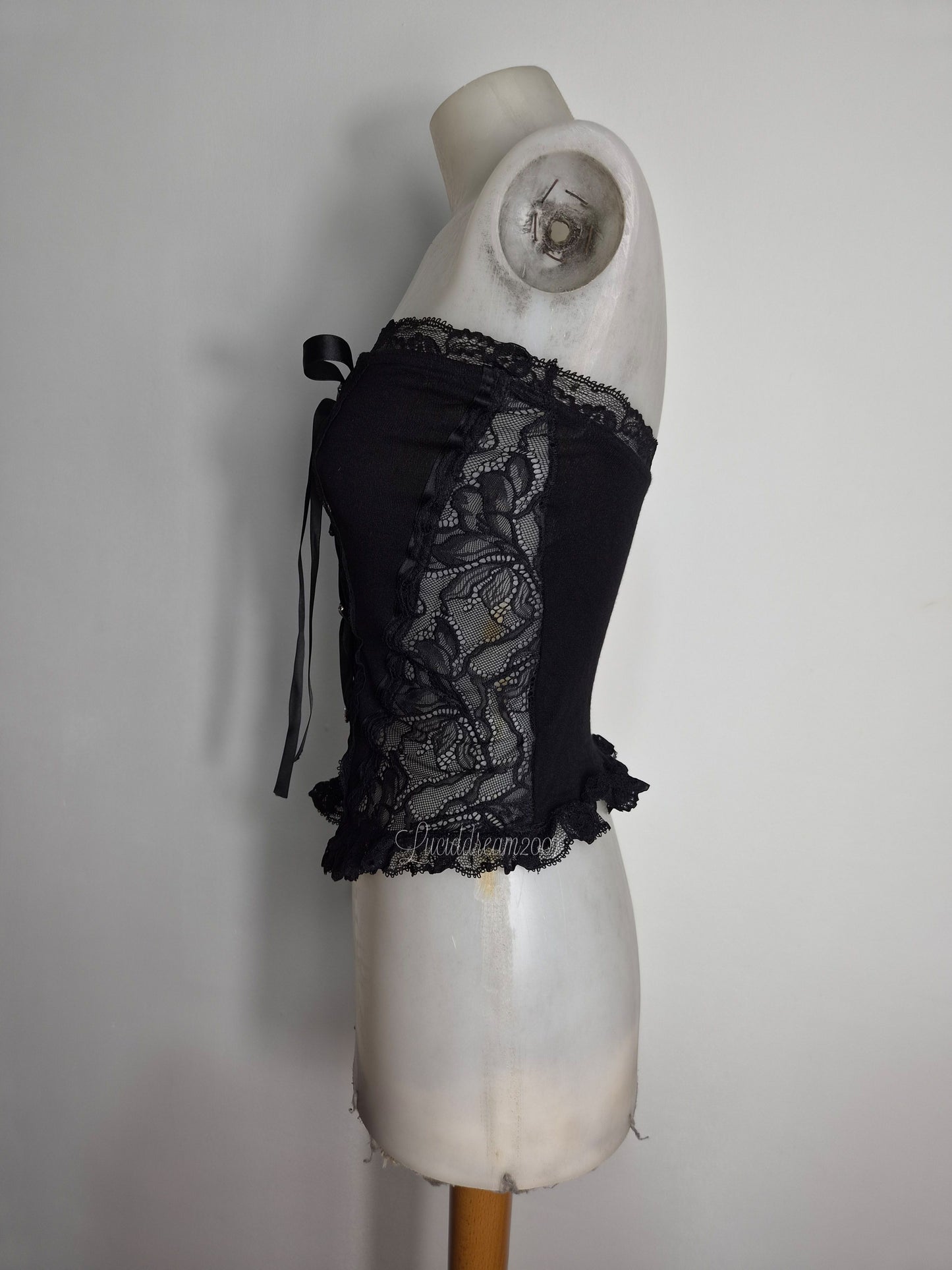 Bustier esprit lingerie