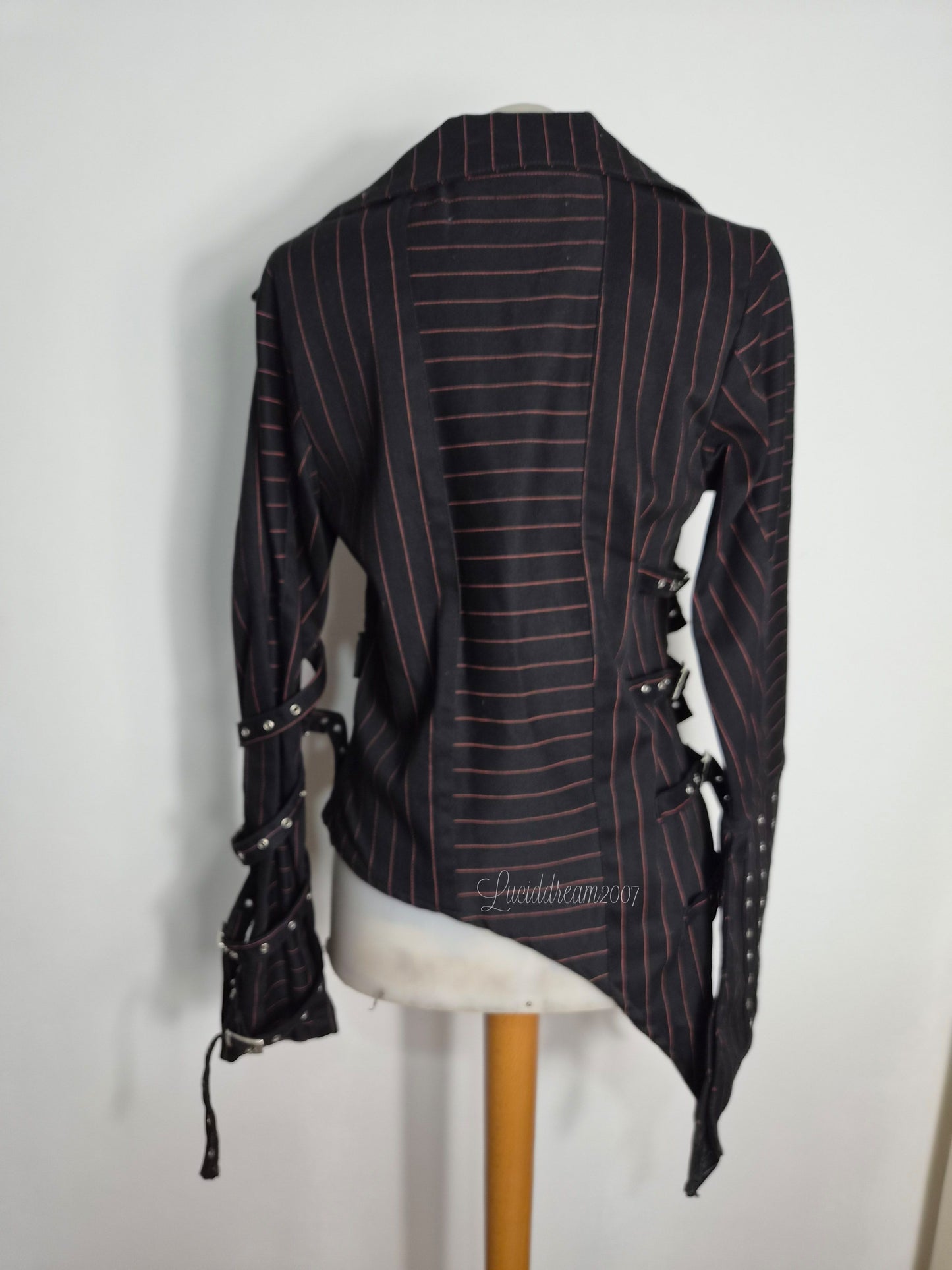 Veste rayée à sangles Criminal Damage