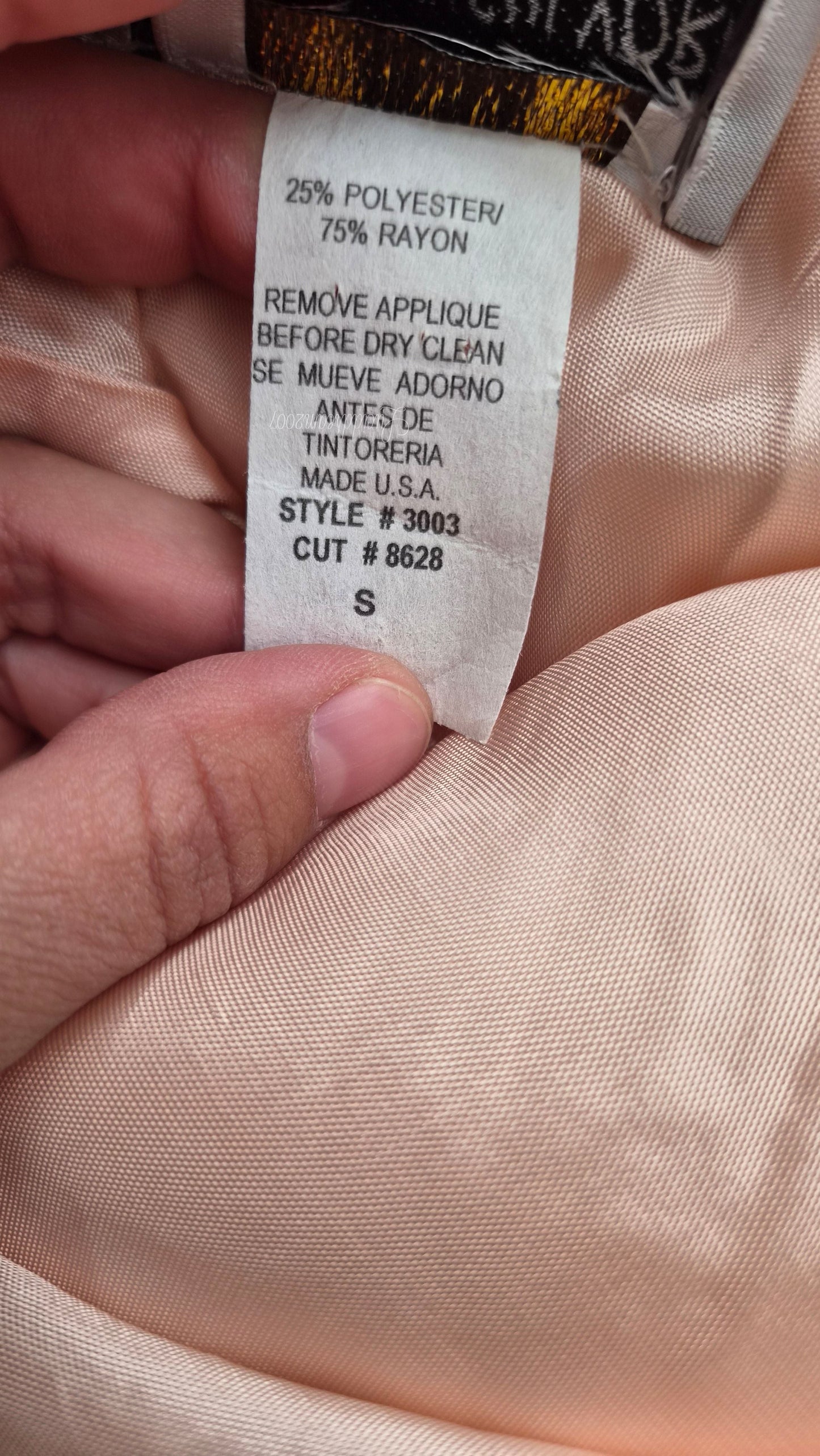 Robe de soirée rose poudré