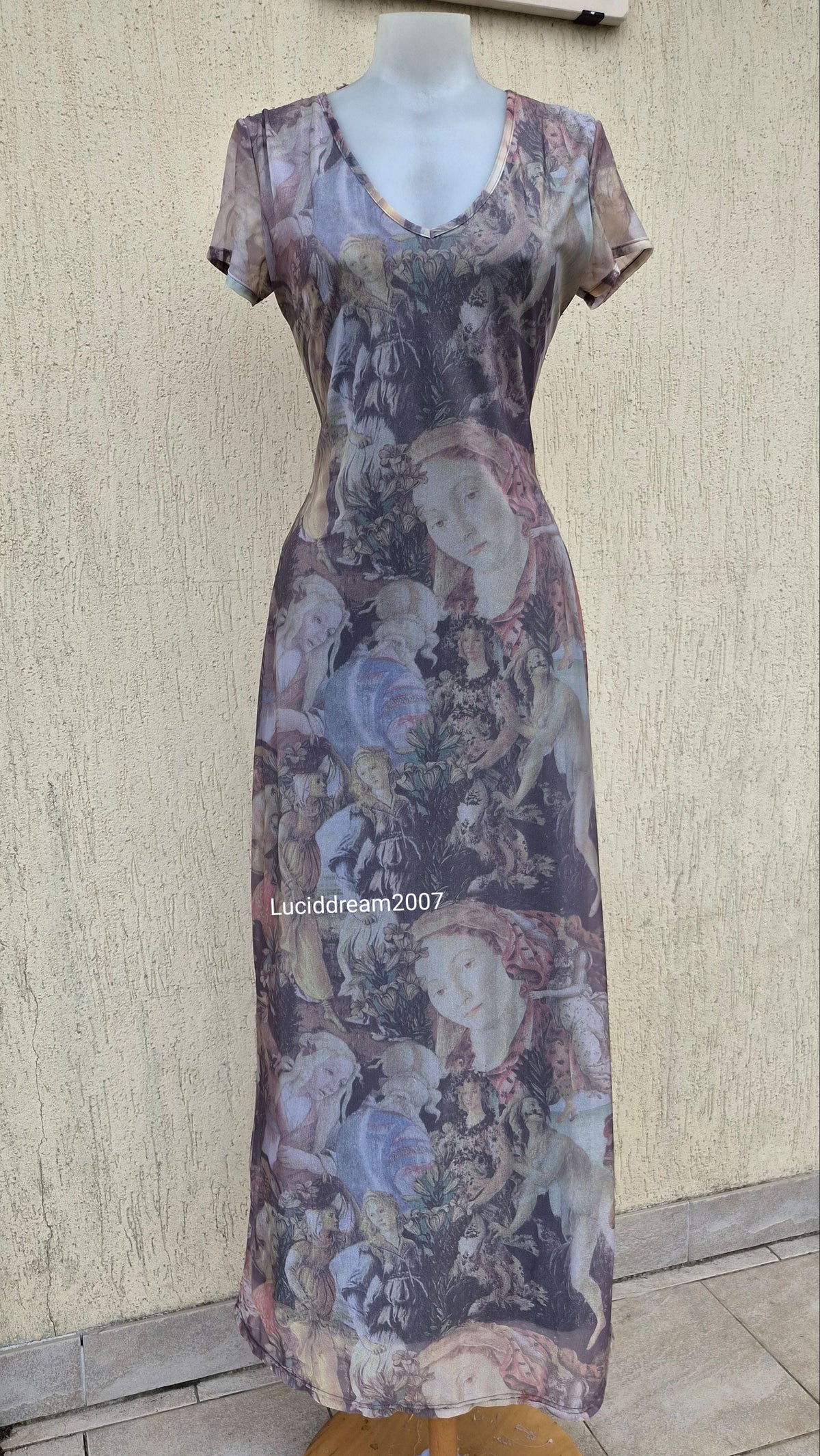 Robe motif Renaissance