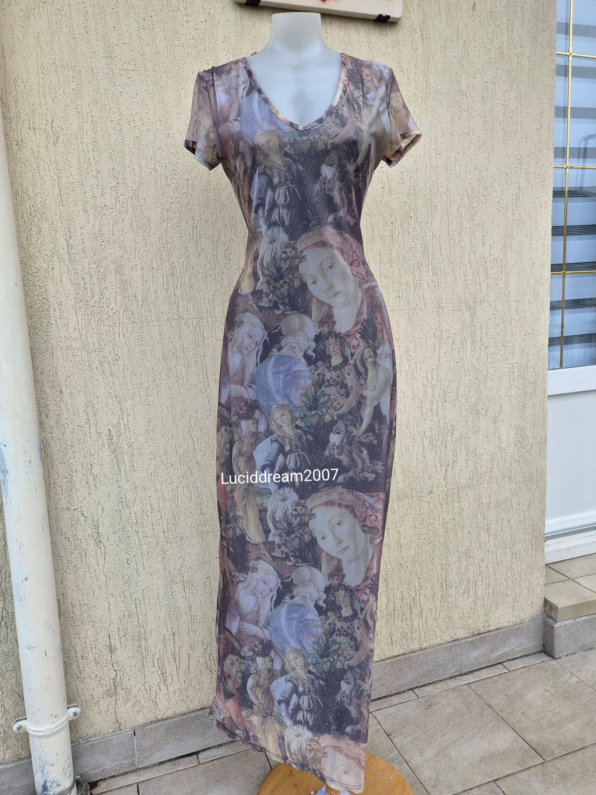 Robe motif Renaissance