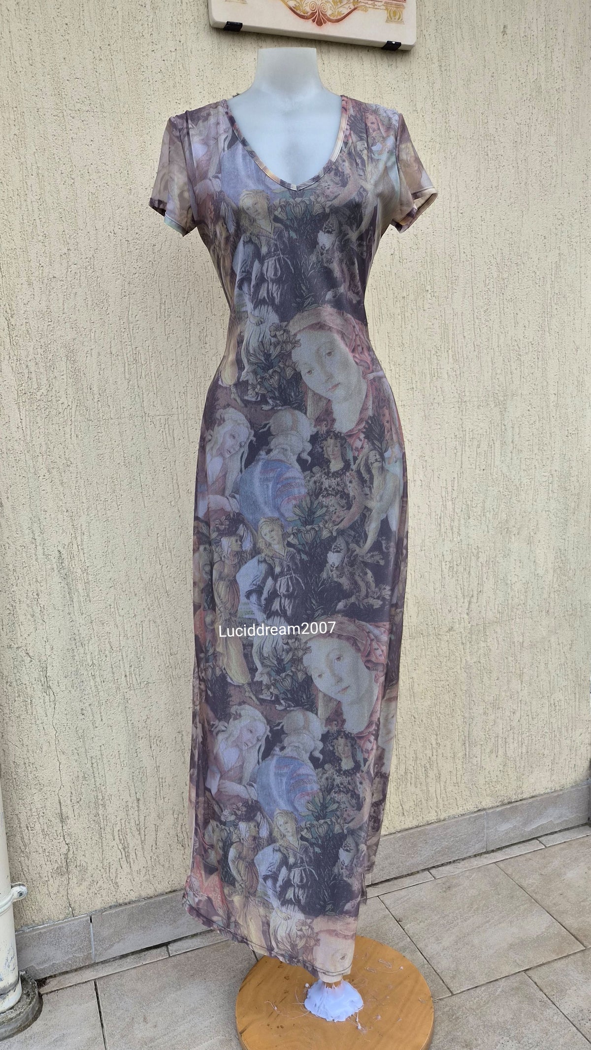 Robe motif Renaissance
