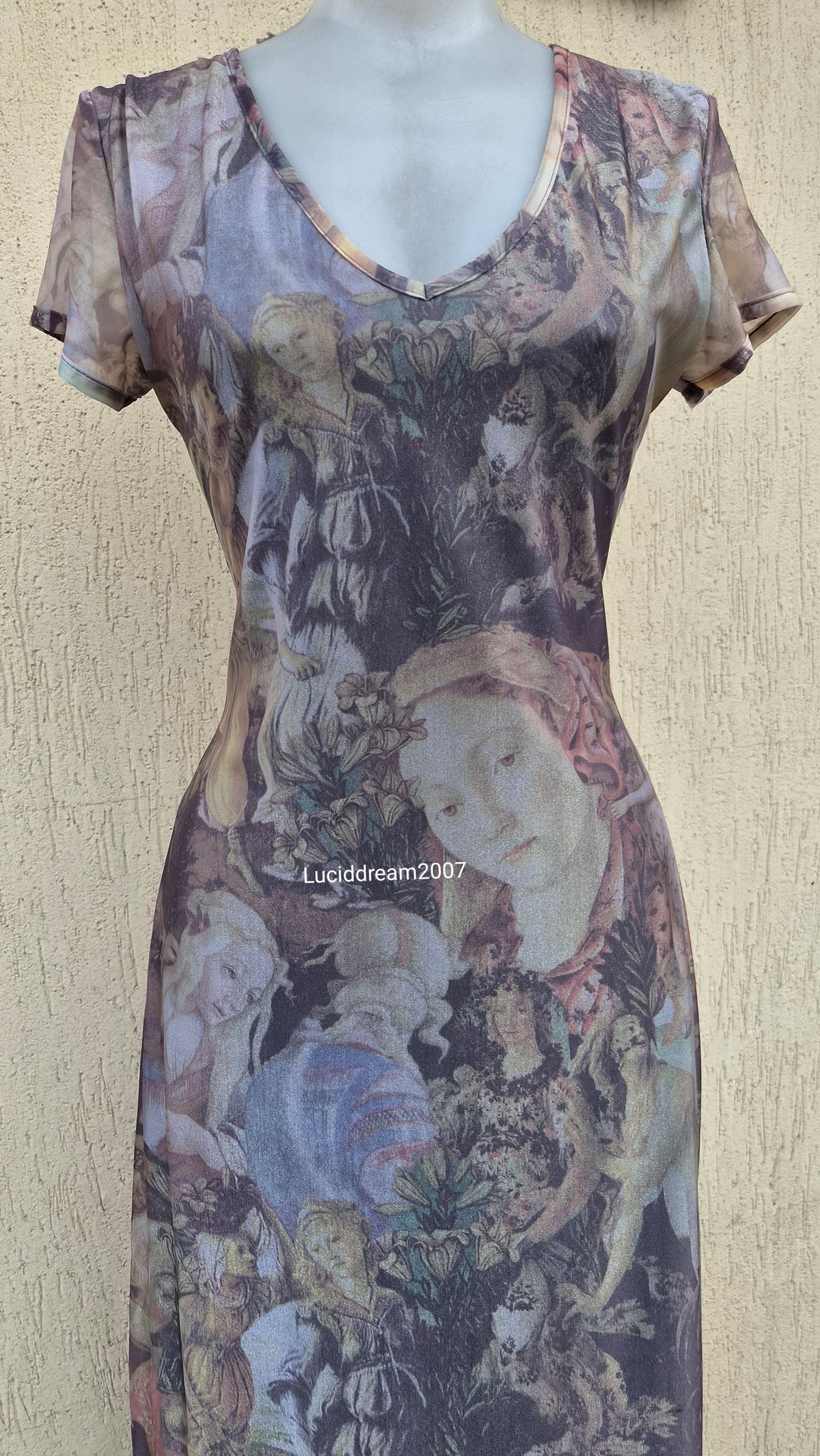 Robe motif Renaissance