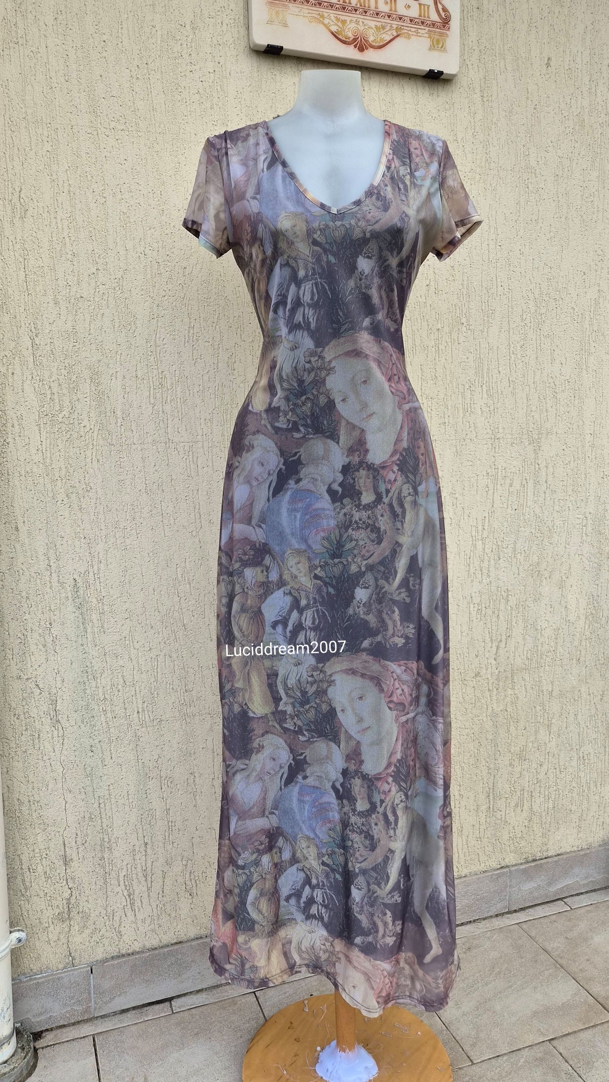 Robe motif Renaissance