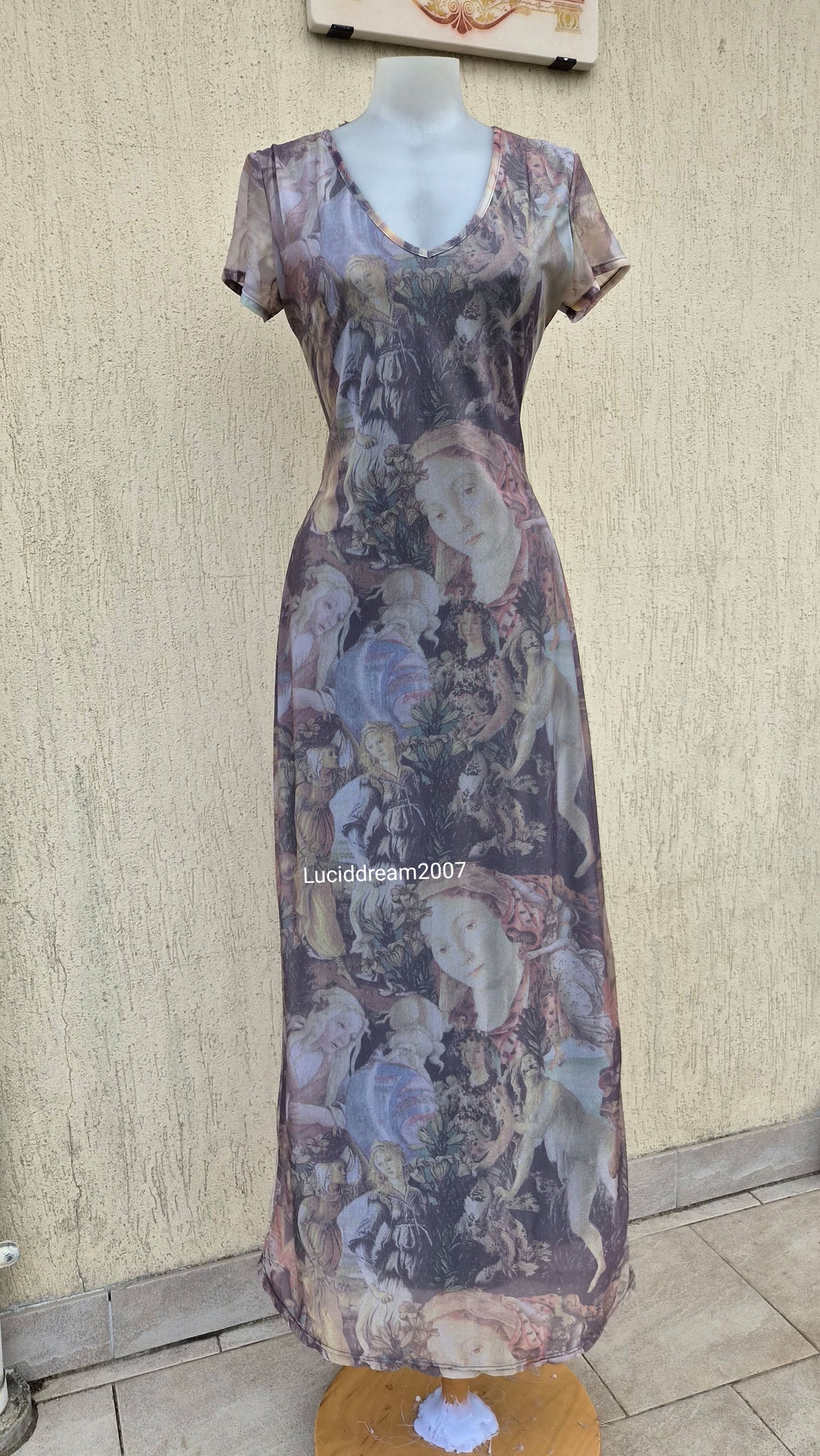 Robe motif Renaissance