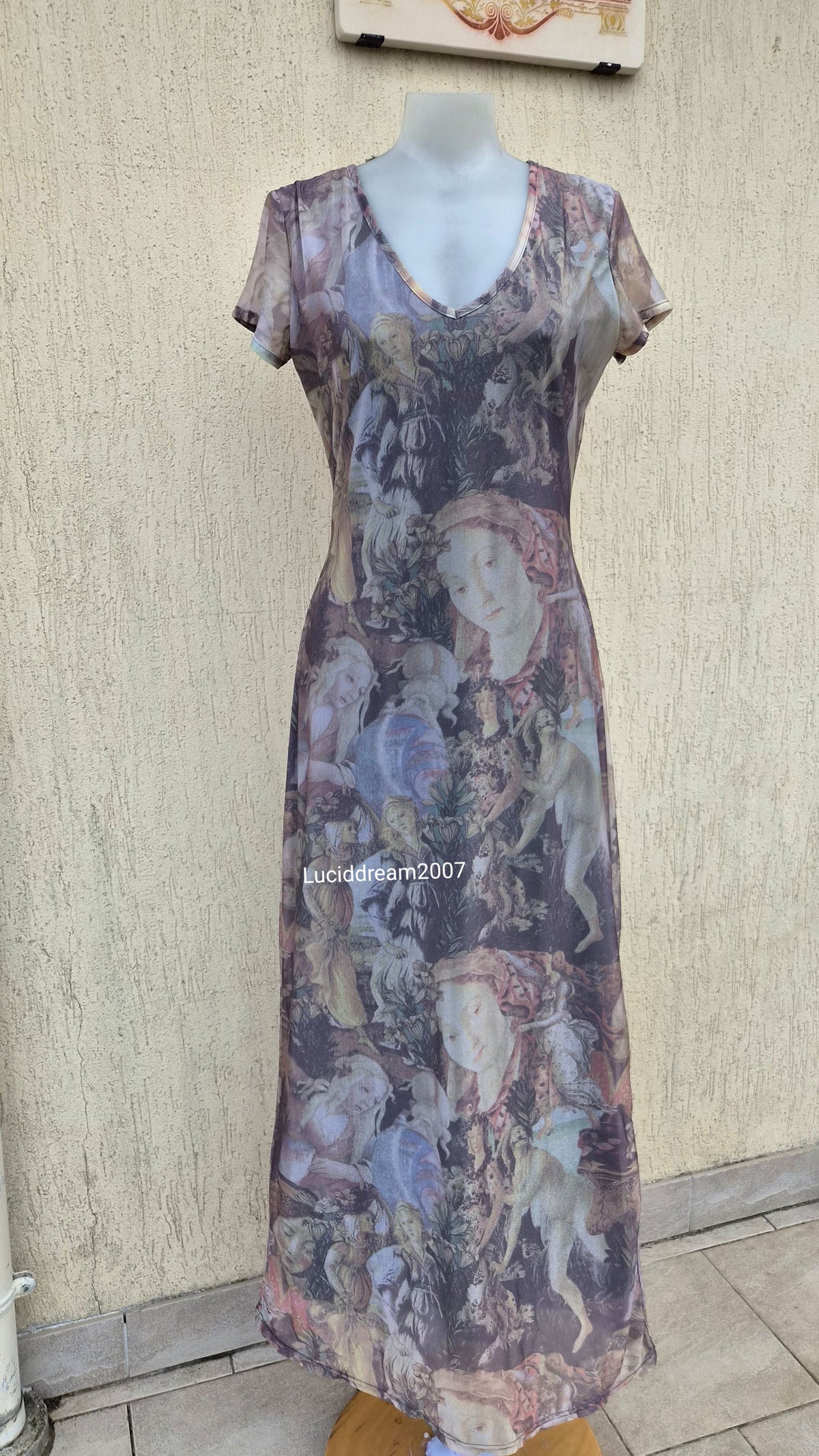 Robe motif Renaissance