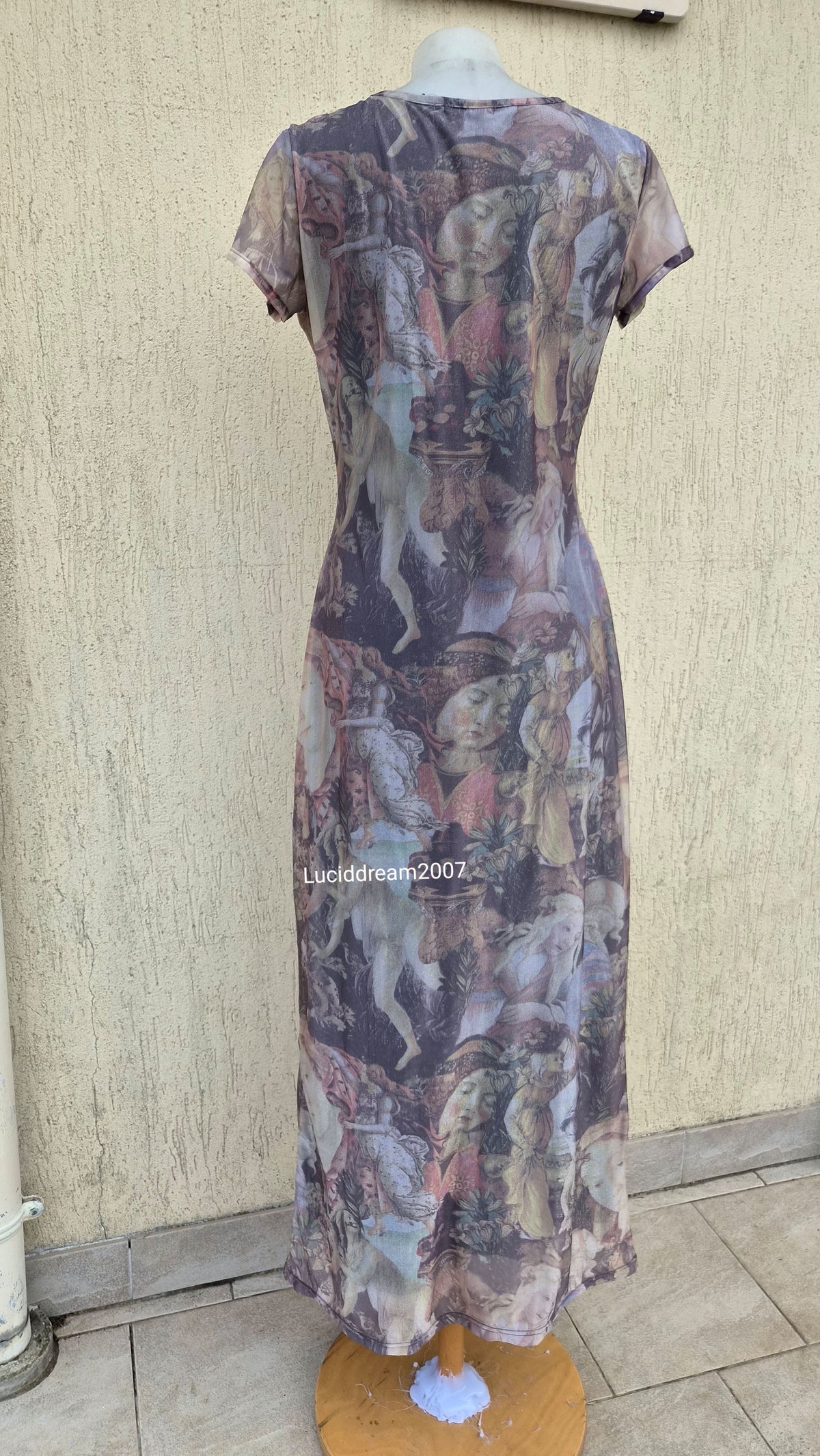 Robe motif Renaissance