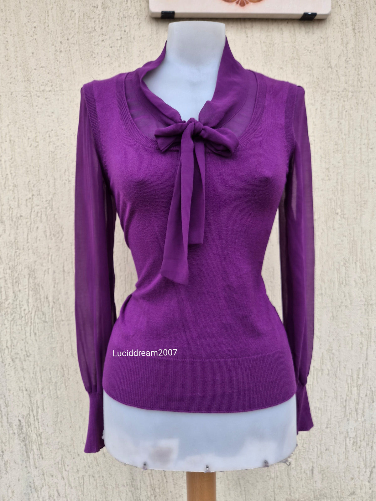 Haut officecore violet