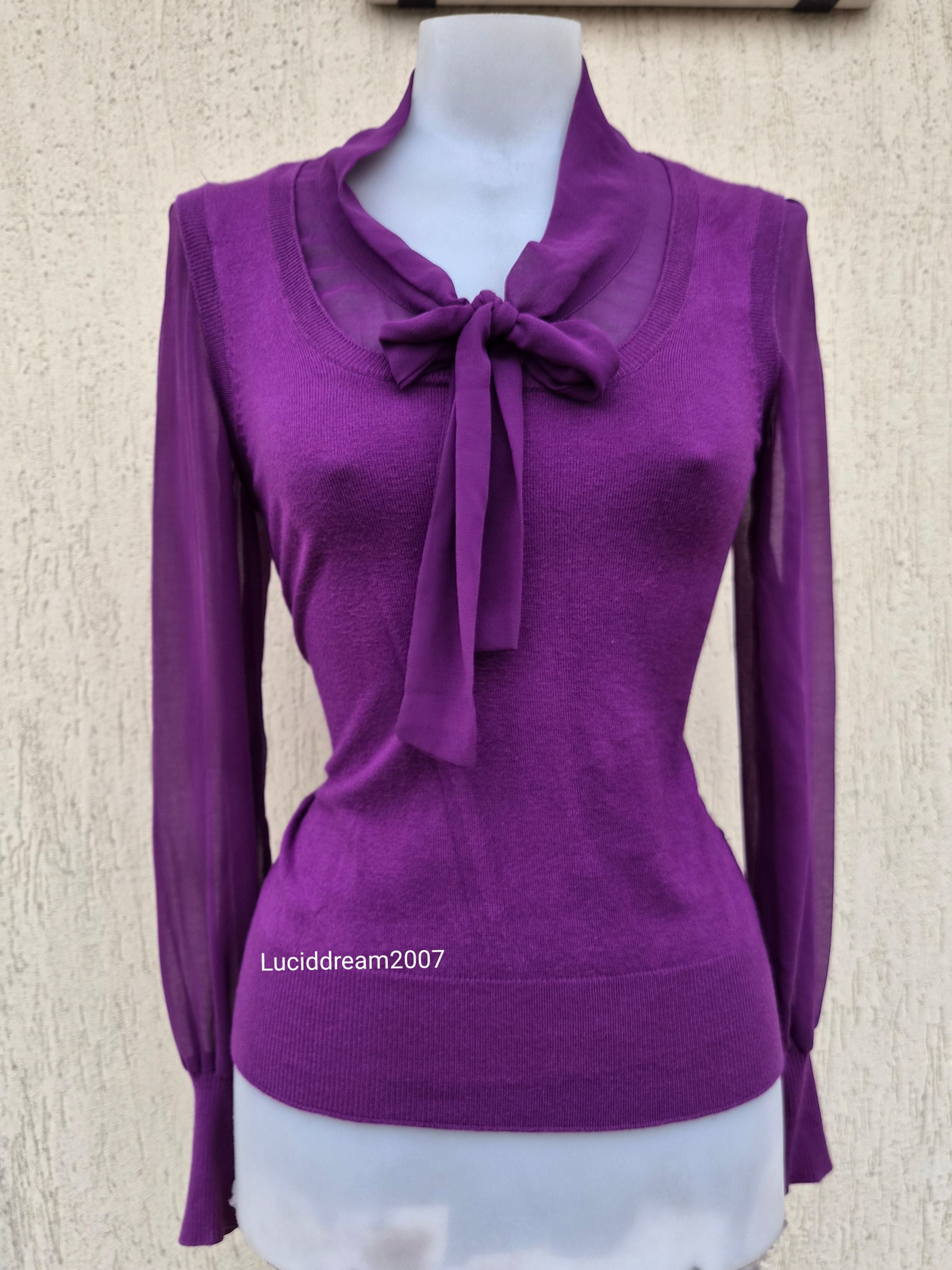 Haut officecore violet